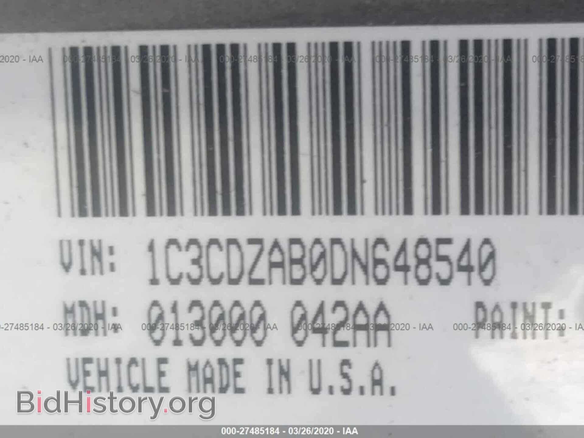 2013 DODGE AVENGER - VIN: 1C3CDZAB0DN648540 - Фото 9