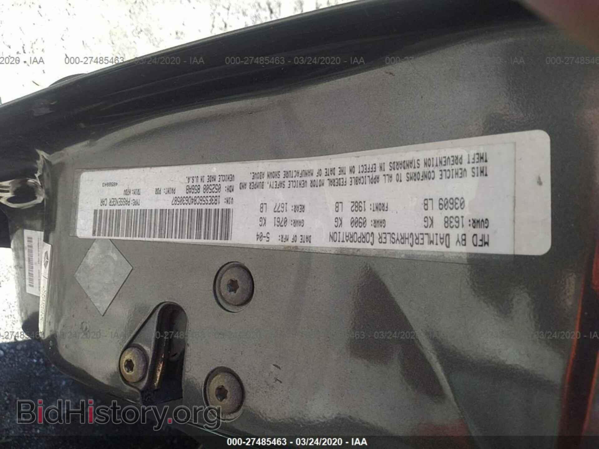 2004 DODGE NEON - VIN: 1B3ES56C84D630587 - Фото 9