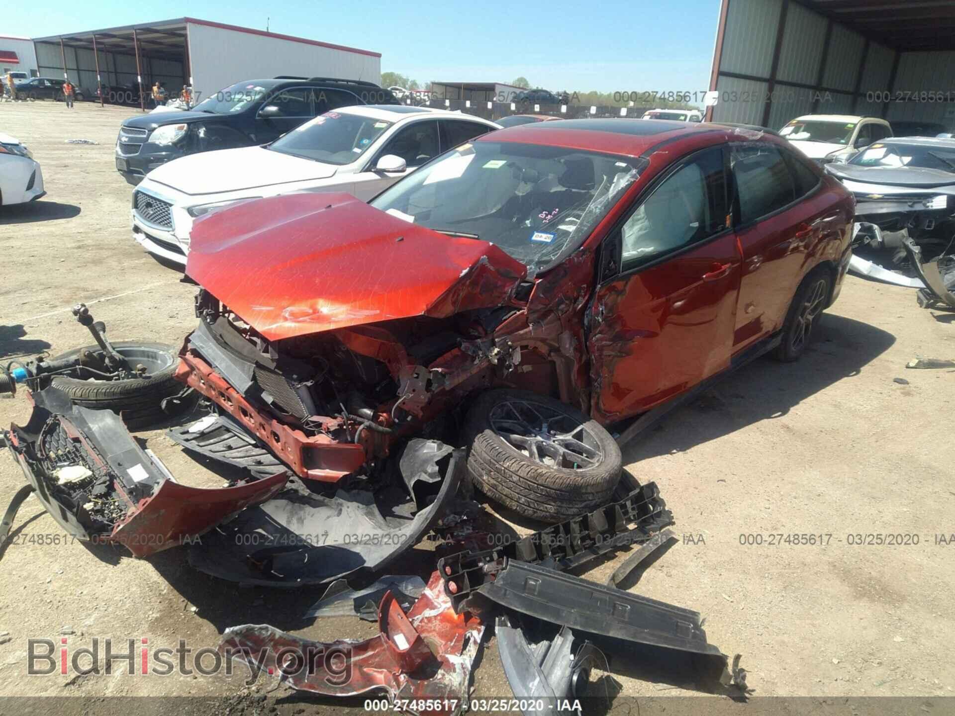 2018 FORD FOCUS - VIN: 1FADP3H2XJL259038 - Фото 2
