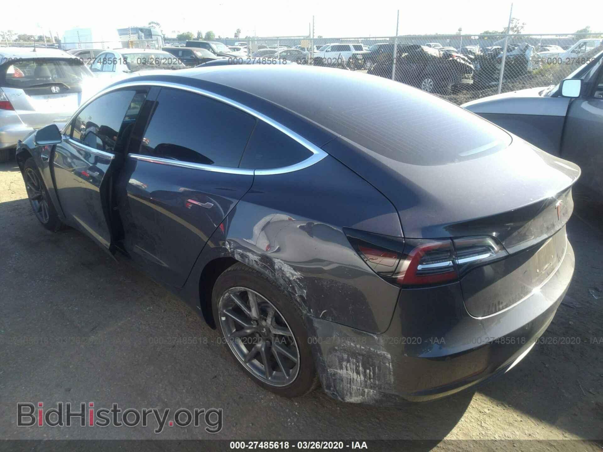 2018 TESLA MODEL 3 - VIN: 5YJ3E1EA9JF123644 - Фото 3