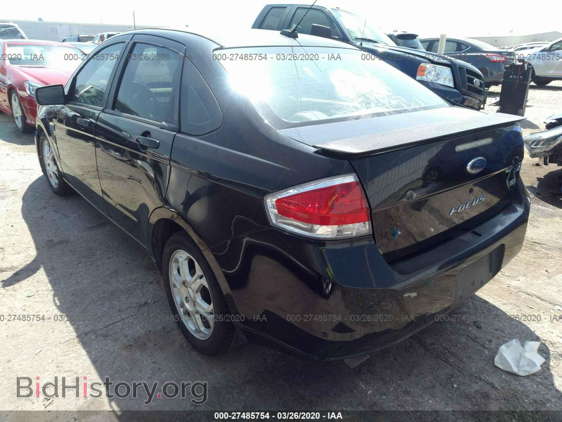 2008 FORD FOCUS - VIN: 1FAHP35N38W173627 - Фото 3