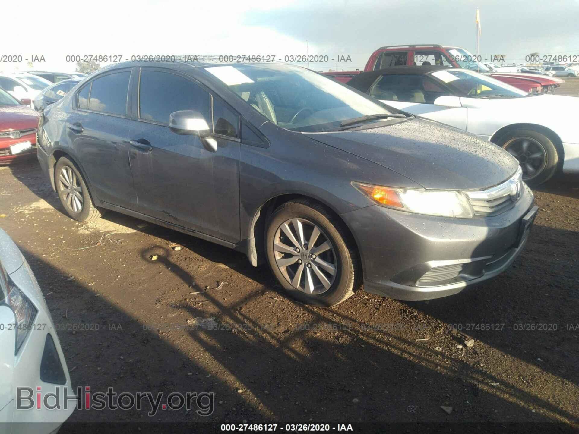Photo 2HGFB2F90CH540679 - HONDA CIVIC 2012