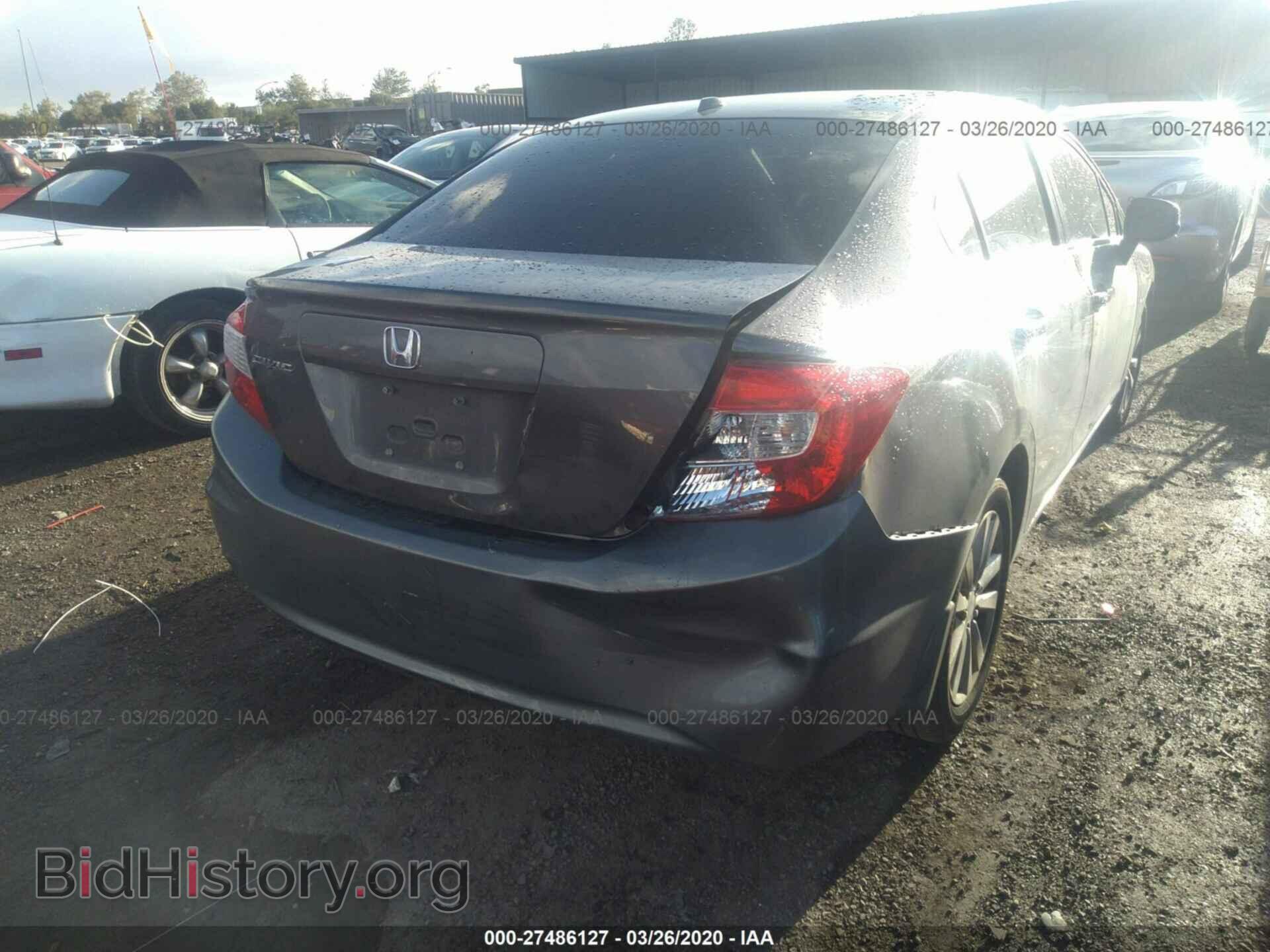 2012 HONDA CIVIC - VIN: 2HGFB2F90CH540679 - Фото 6