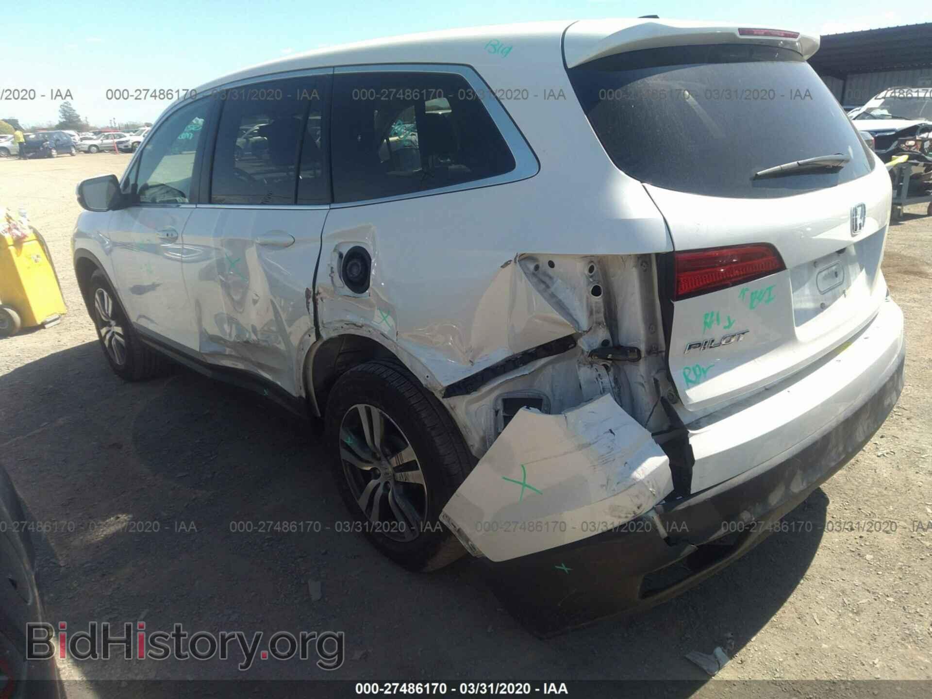 2016 HONDA PILOT - VIN: 5FNYF6H76GB056817 - Фото 3