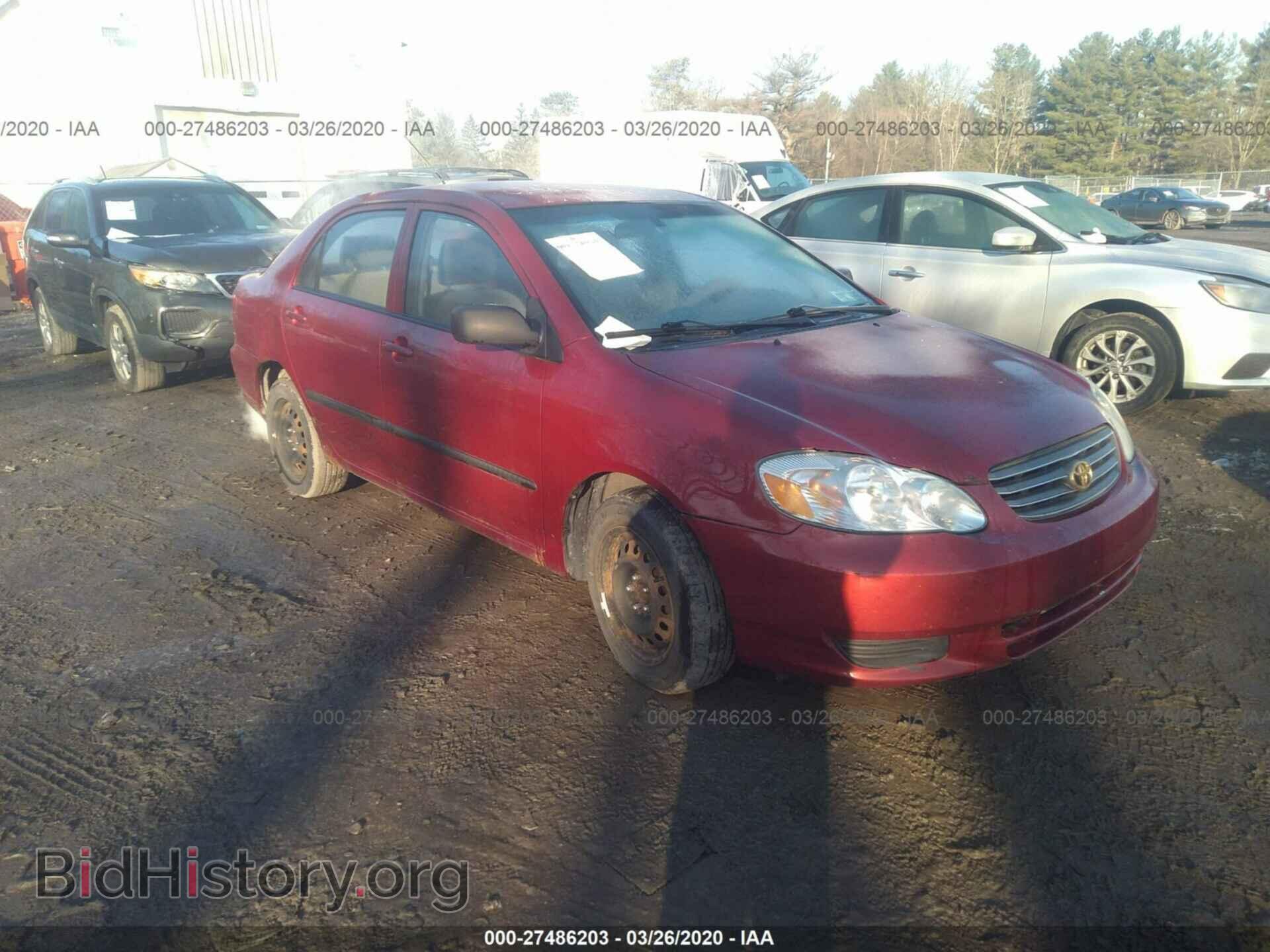 Фотография JTDBR32E330037329 - TOYOTA COROLLA 2003