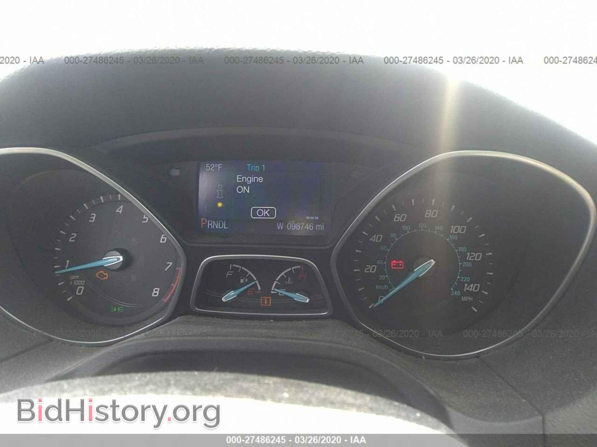 2014 FORD FOCUS - VIN: 1FADP3F28EL334473 - Фото 7