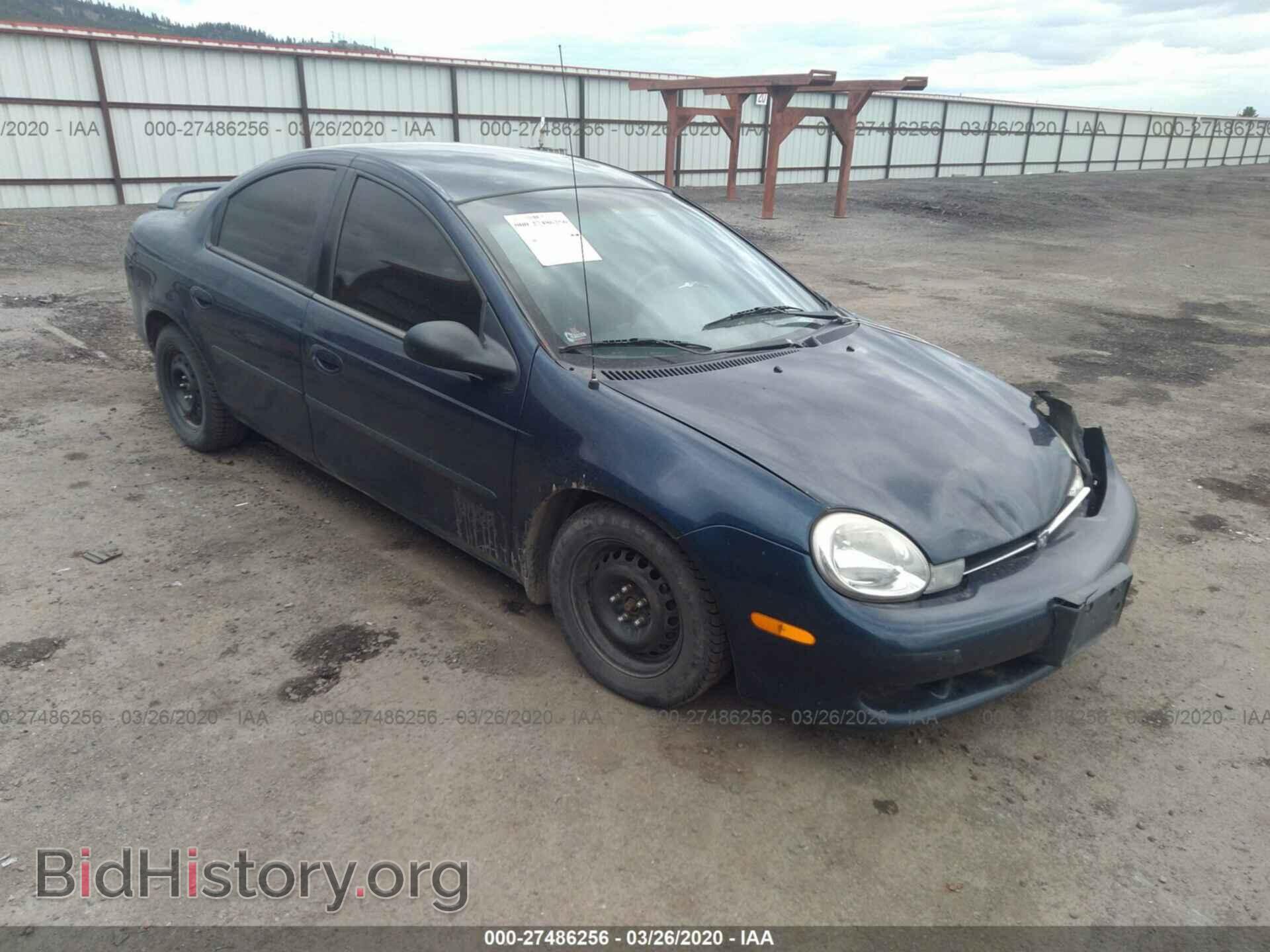 Фотография 1B3ES46C9YD647771 - DODGE NEON 2000