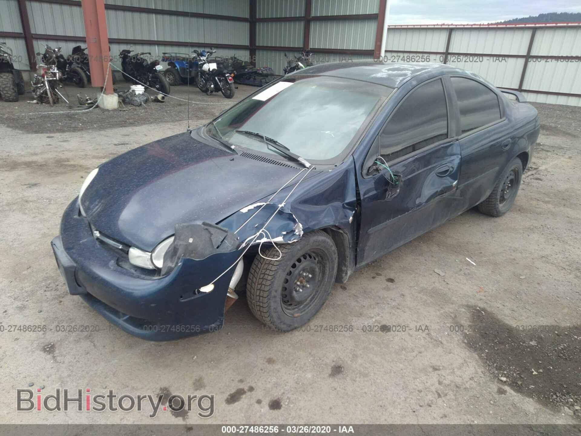 2000 DODGE NEON - VIN: 1B3ES46C9YD647771 - Фото 2