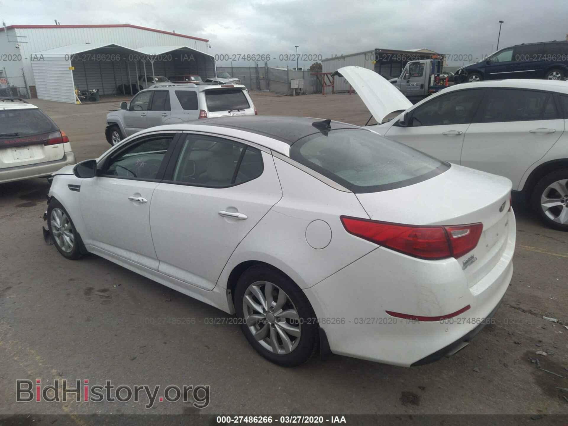2015 KIA OPTIMA - VIN: 5XXGN4A70FG414311 - Фото 3