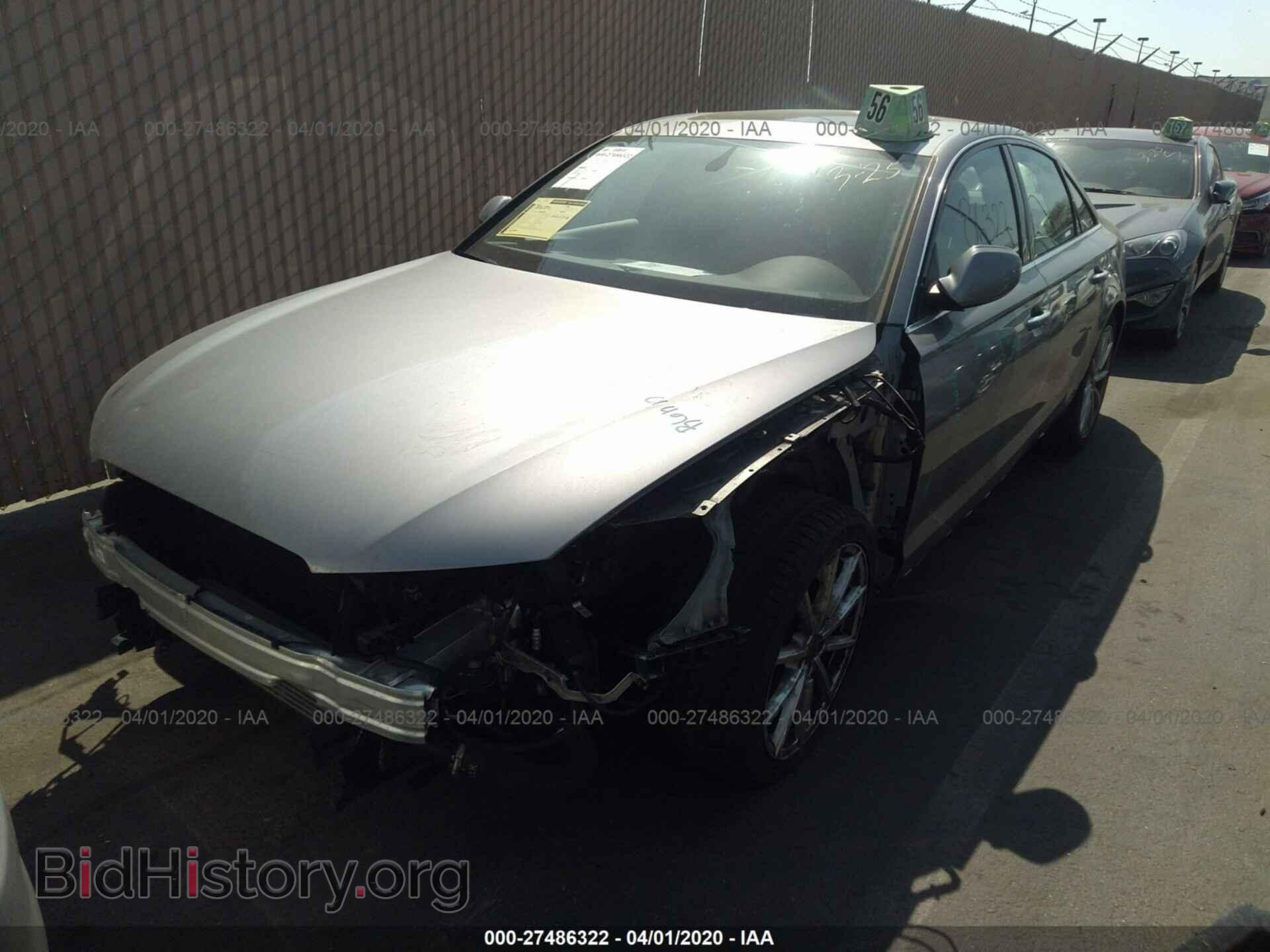 2018 AUDI A6 - VIN: WAUC8AFC4JN014336 - Фото 2