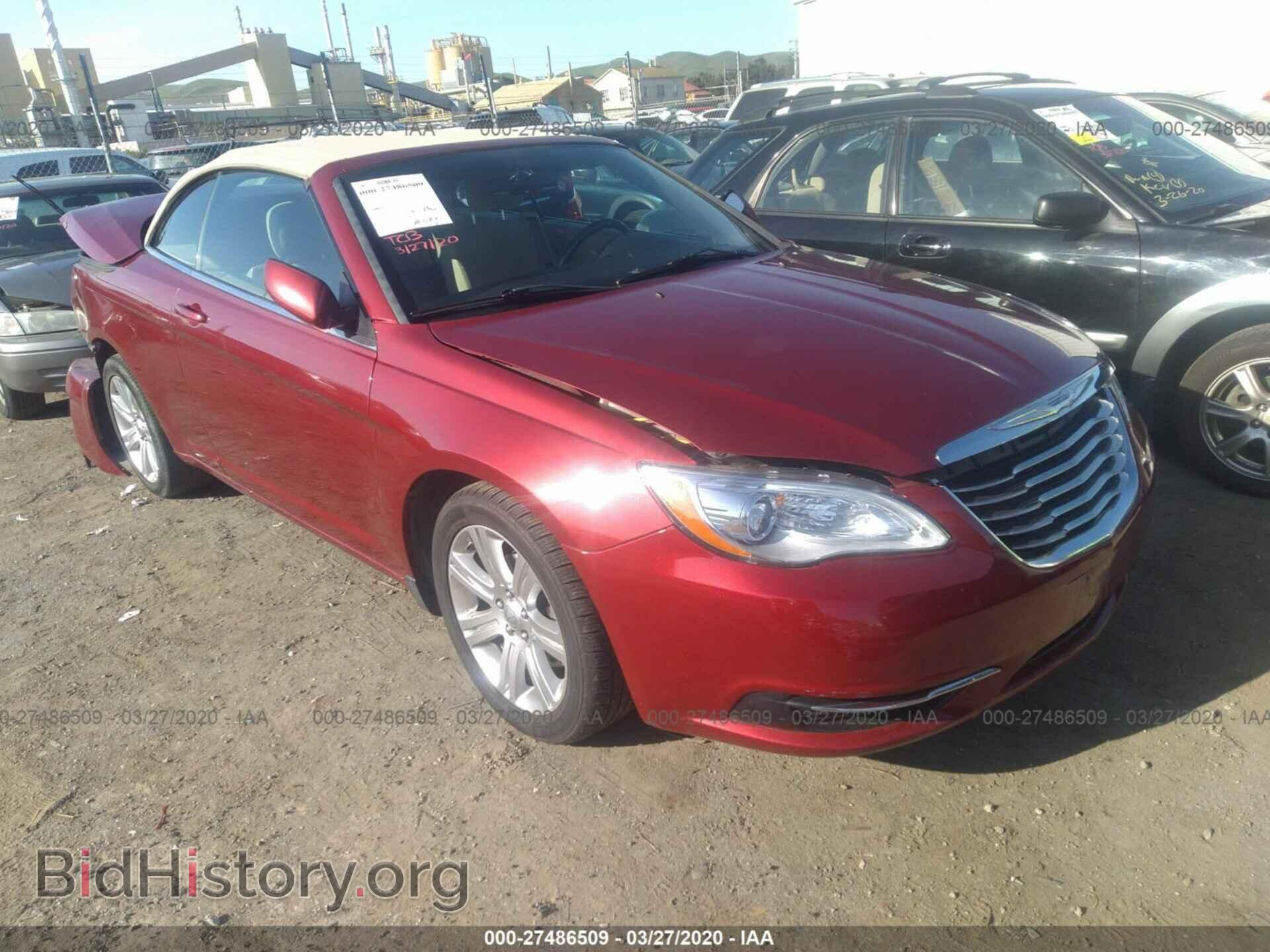 Фотография 1C3BCBEB8CN214865 - CHRYSLER 200 2012