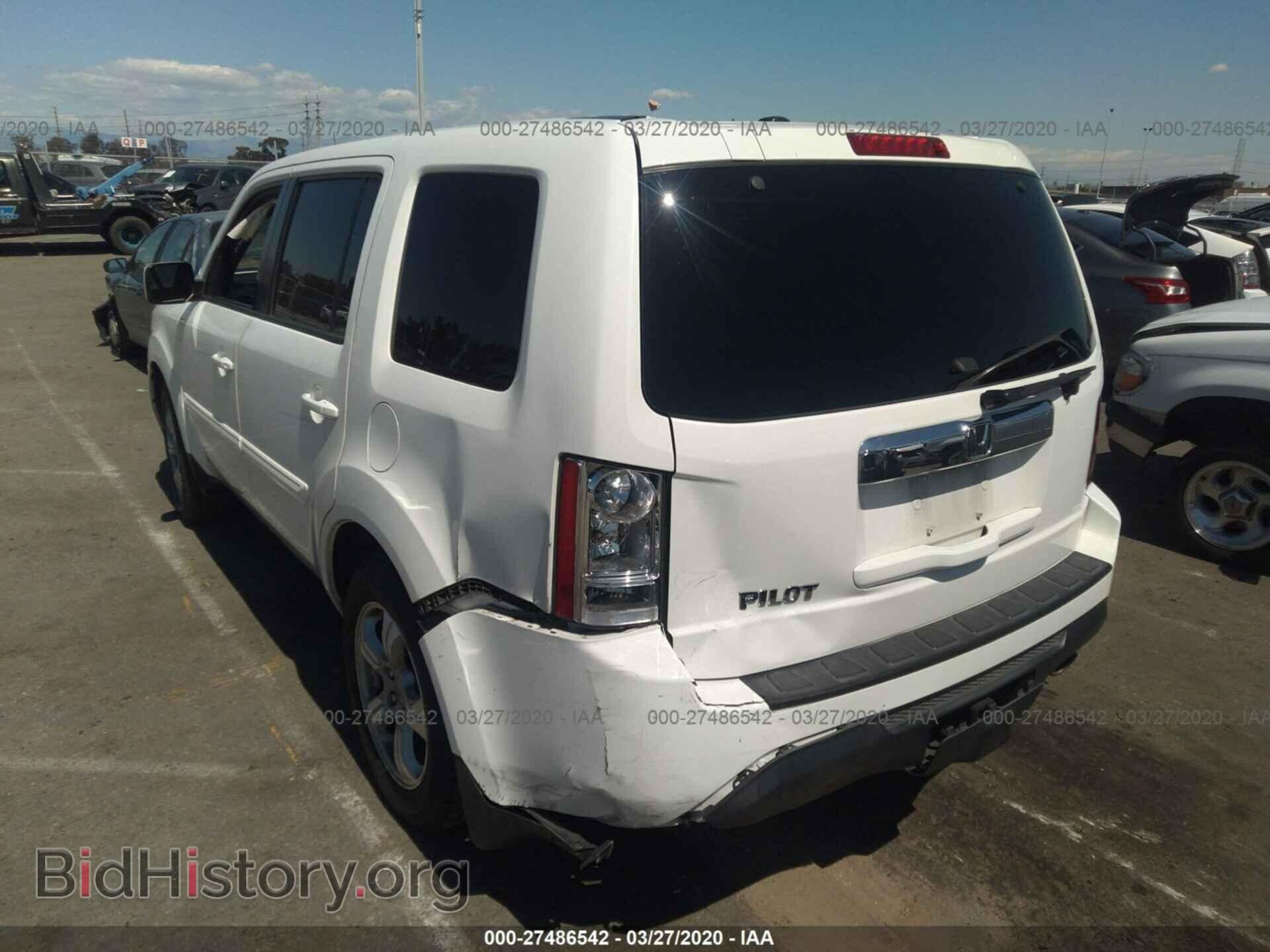 2012 HONDA PILOT - VIN: 5FNYF3H77CB044135 - Фото 3