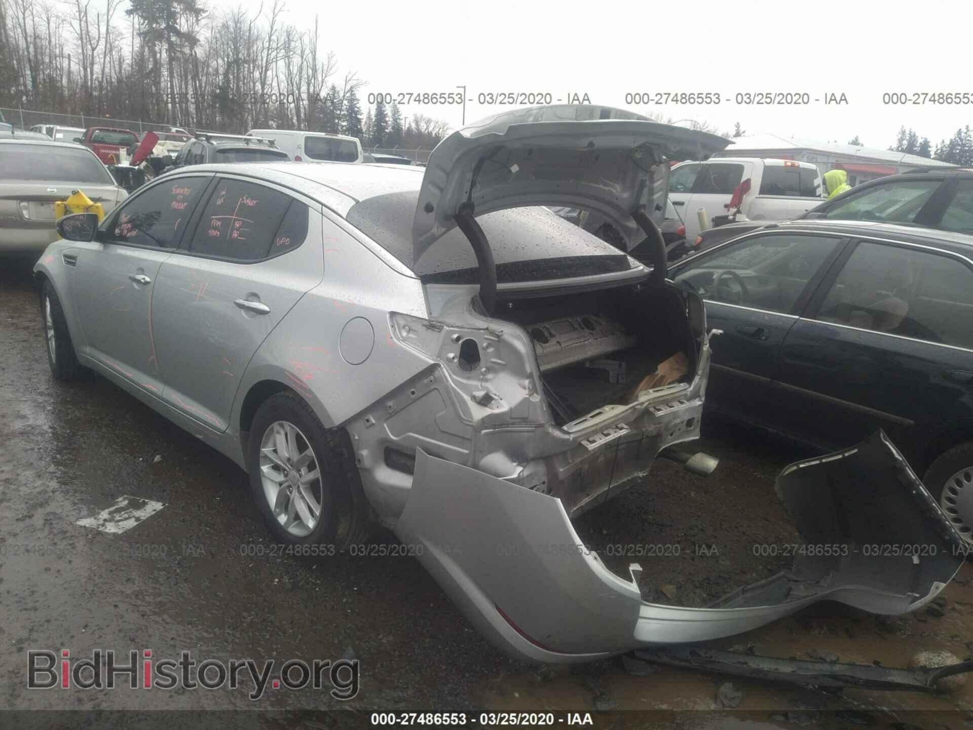 2012 KIA OPTIMA - VIN: KNAGM4A78C5273245 - Фото 3