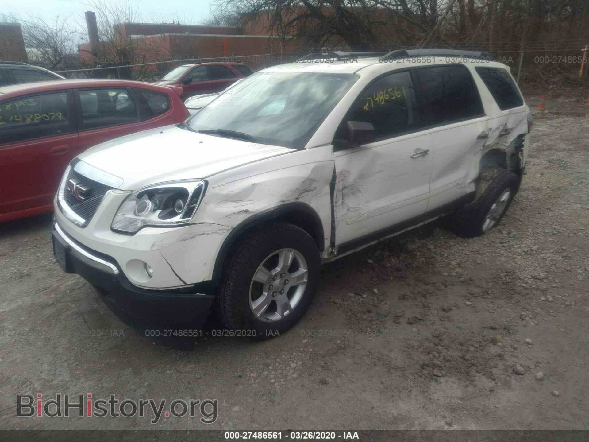 2011 GMC ACADIA - VIN: 1GKKRPED2BJ284221 - Фото 2