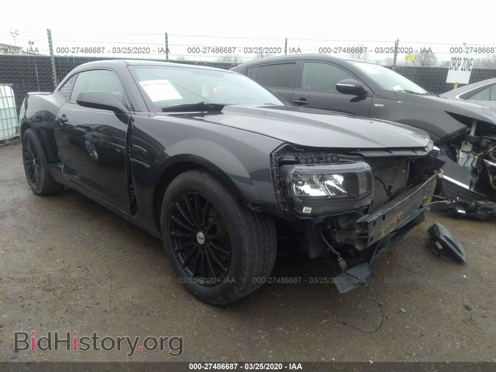 Photo 2G1FA1E30E9253857 - CHEVROLET CAMARO 2014