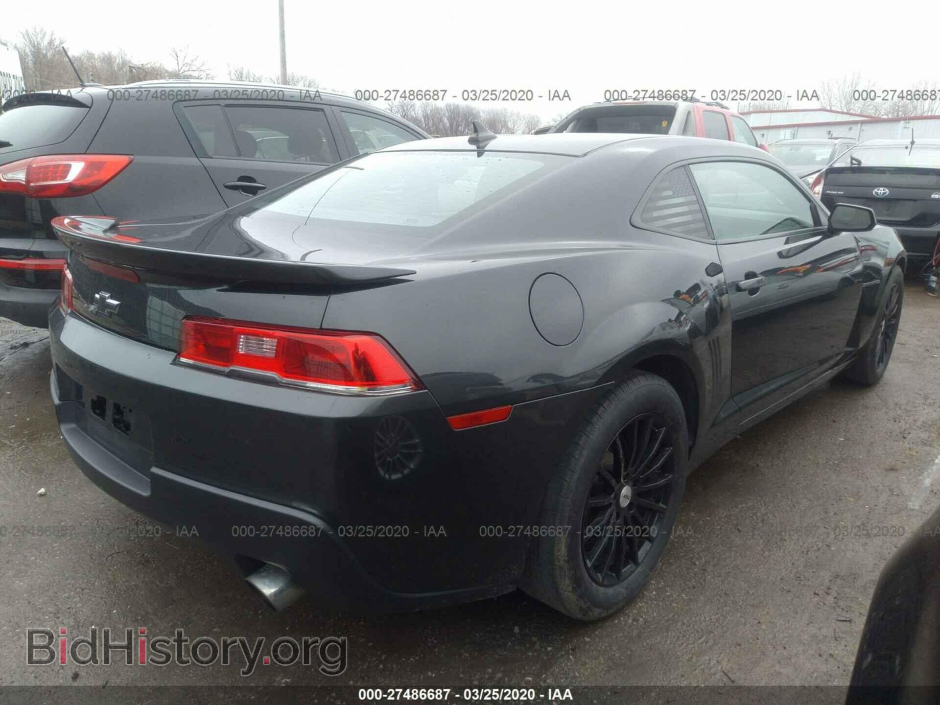 2014 CHEVROLET CAMARO - VIN: 2G1FA1E30E9253857 - Фото 4