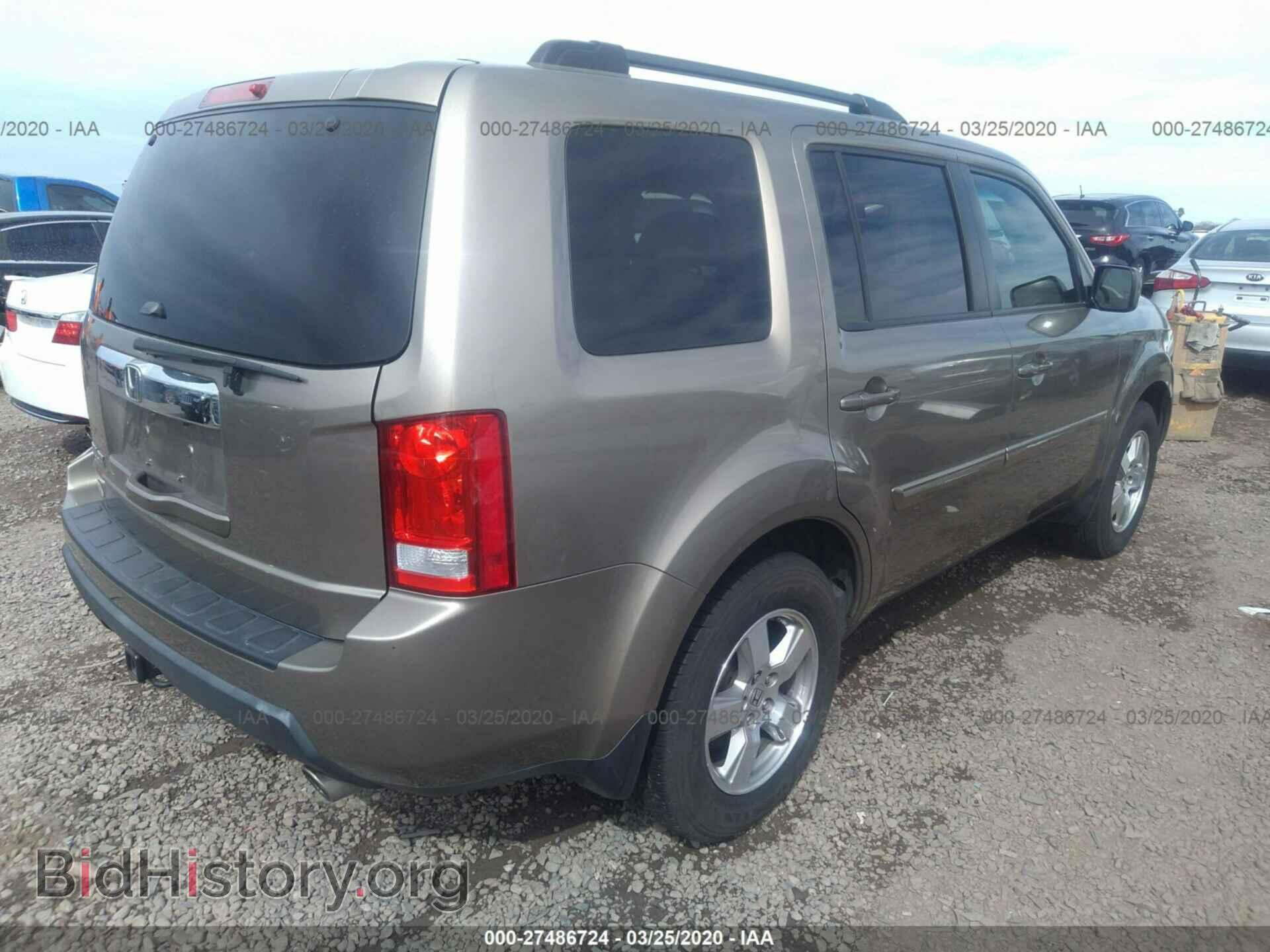 2011 HONDA PILOT - VIN: 5FNYF3H42BB028221 - Фото 4