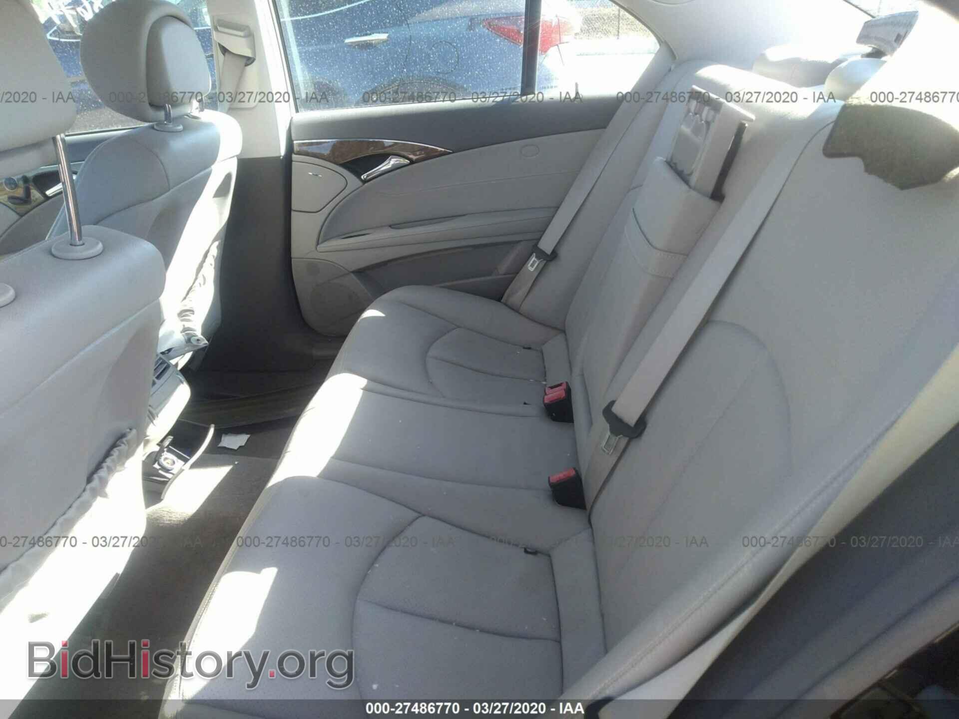 2009 MERCEDES-BENZ E-CLASS - VIN: WDBUF87X09B386758 - Фото 8