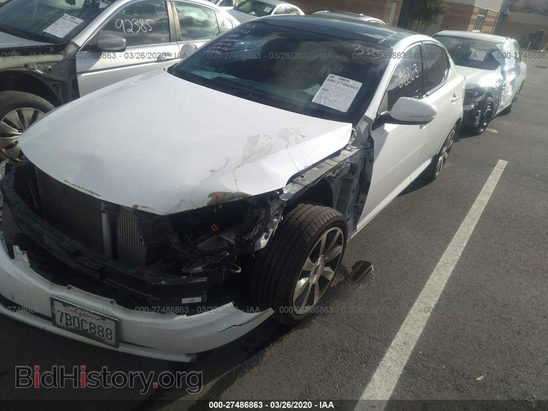2013 KIA OPTIMA - VIN: 5XXGR4A69DG239565 - Фото 2