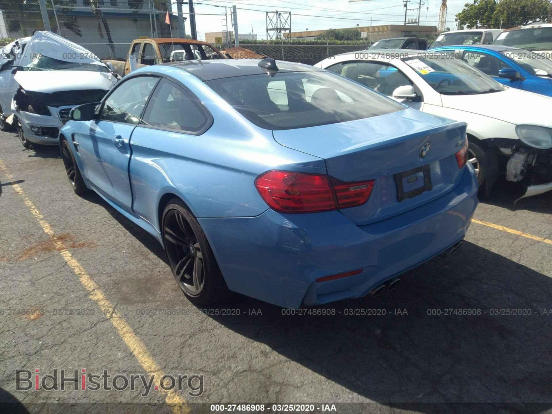 2015 BMW M4 - VIN: WBS3R9C52FK330274 - Фото 3