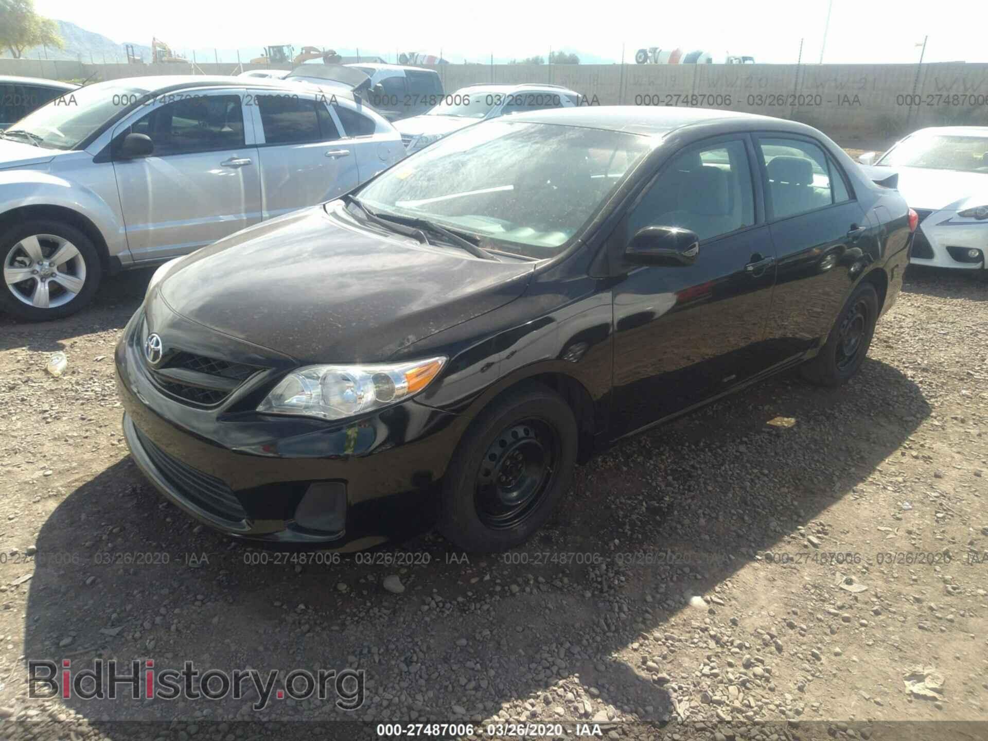 2011 TOYOTA COROLLA - VIN: 2T1BU4EE2BC564721 - Фото 2