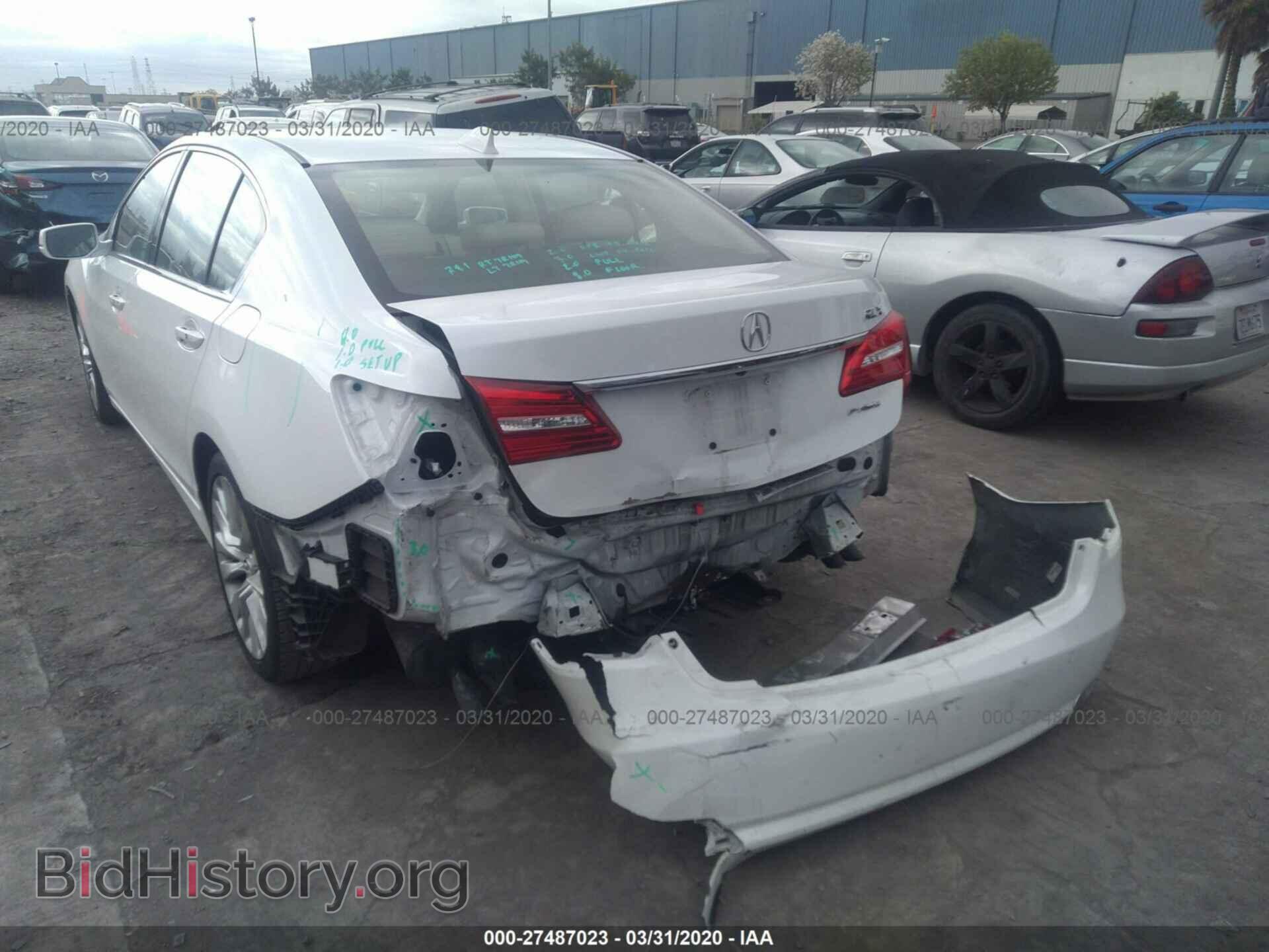 2014 ACURA RLX - VIN: JH4KC1F5XEC003985 - Фото 3