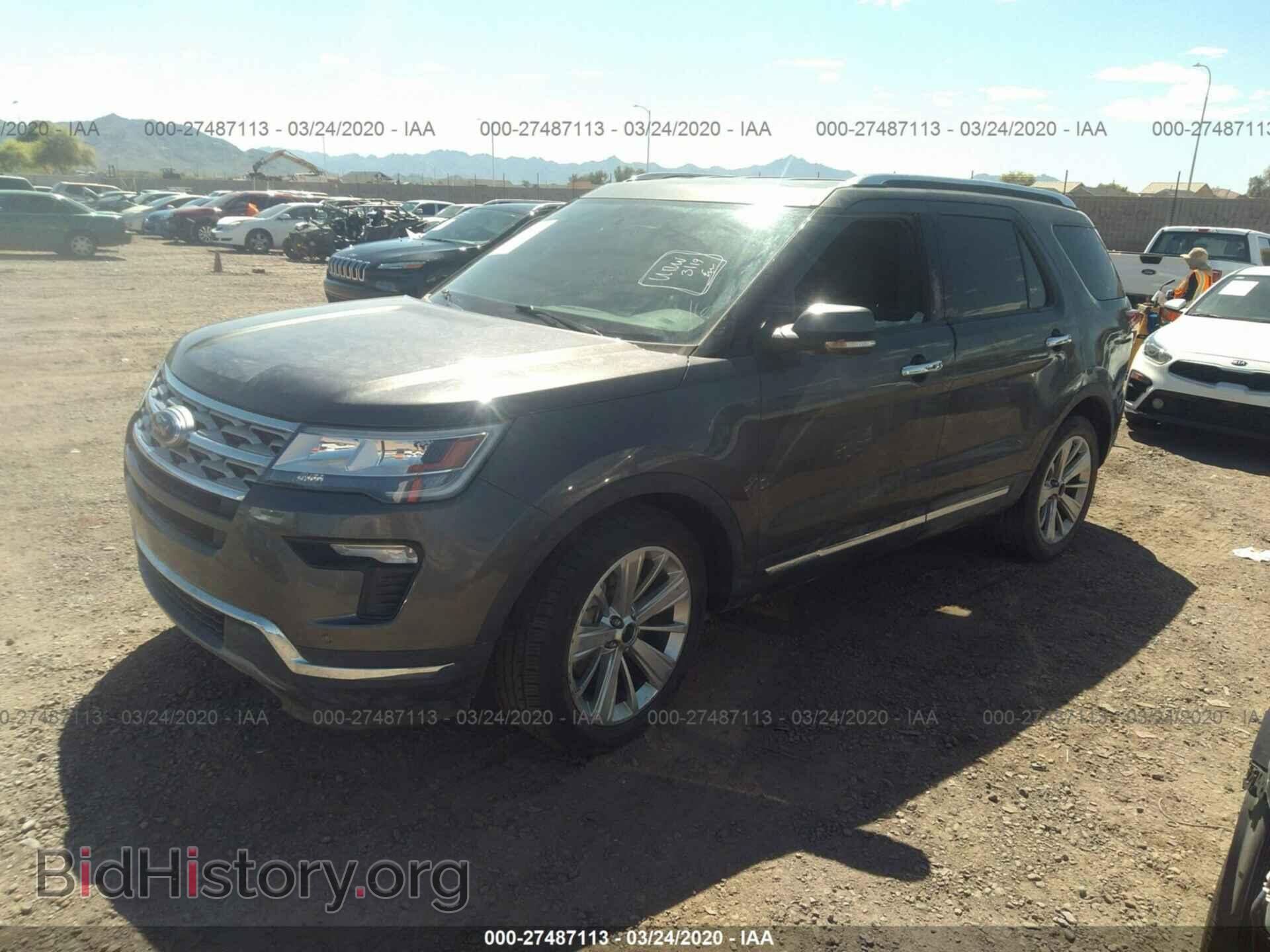 2019 FORD EXPLORER - VIN: 1FM5K7F8XKGB17208 - Фото 2