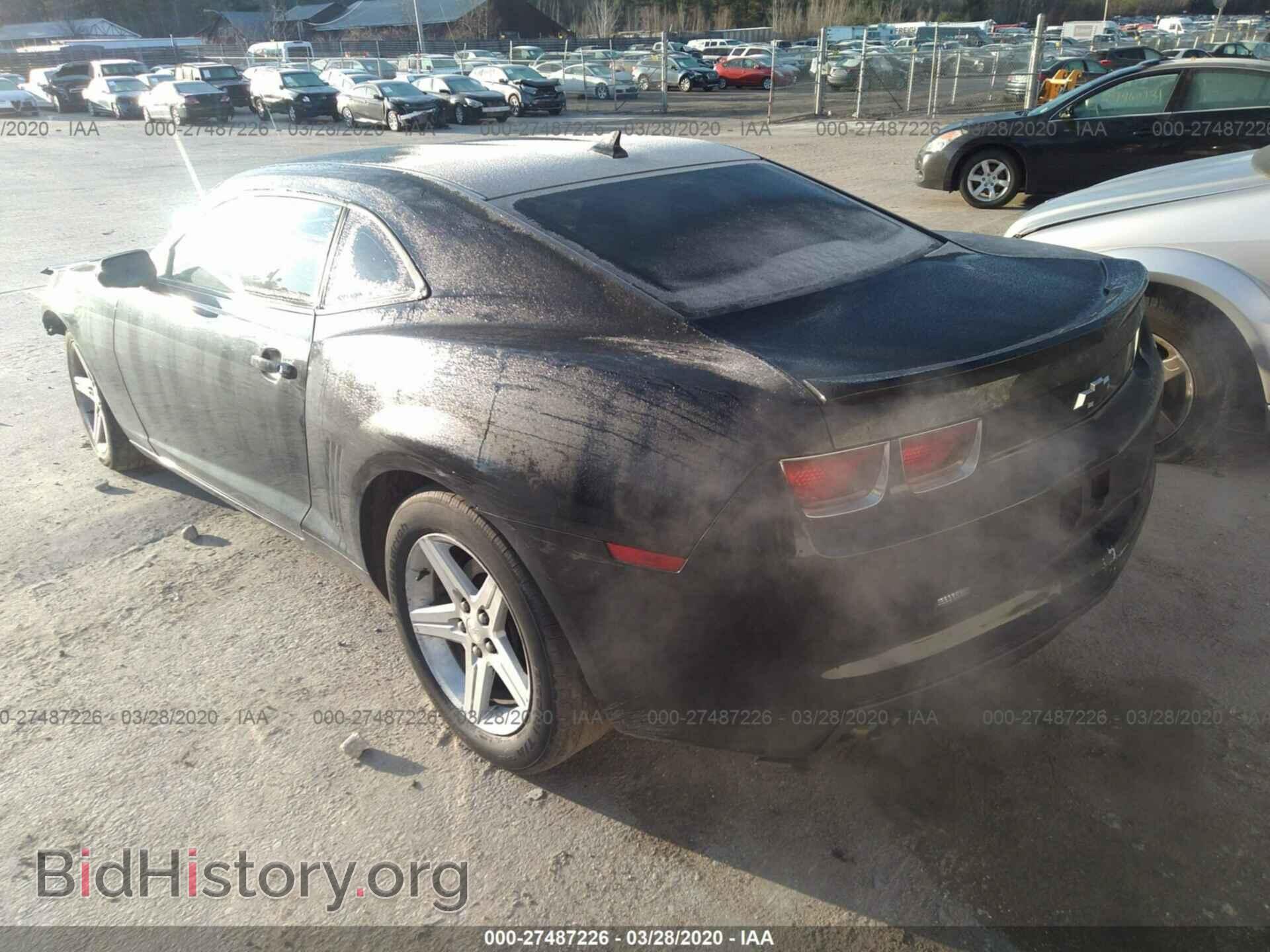 2012 CHEVROLET CAMARO - VIN: 2G1FB1E32C9185149 - Фото 3