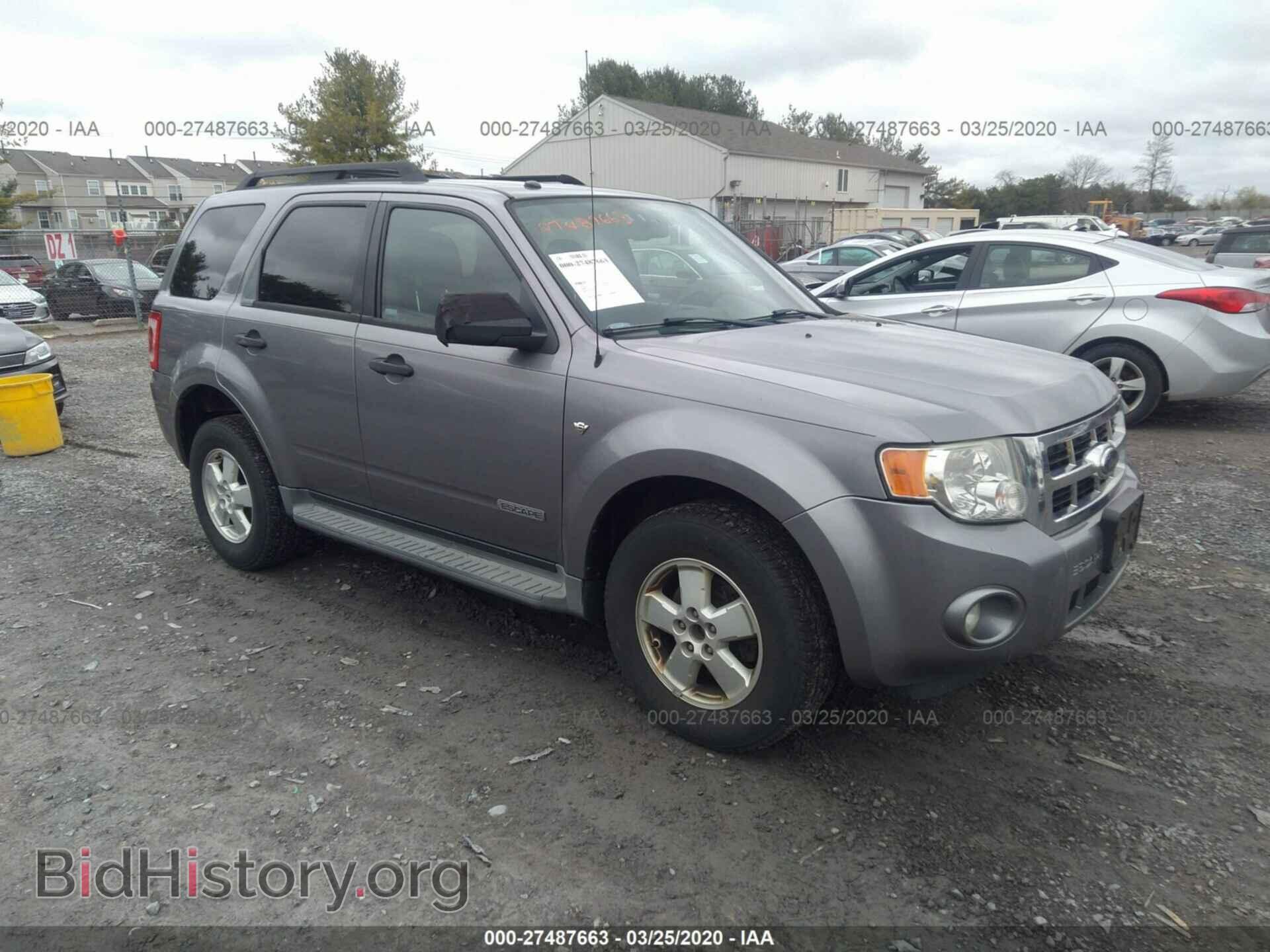 Фотография 1FMCU03168KE38863 - FORD ESCAPE 2008