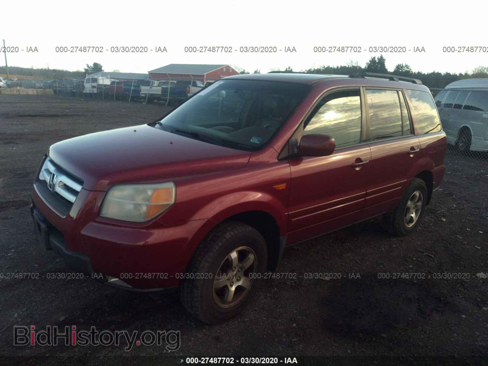 2006 HONDA PILOT - VIN: 5FNYF18516B020372 - Photo 2