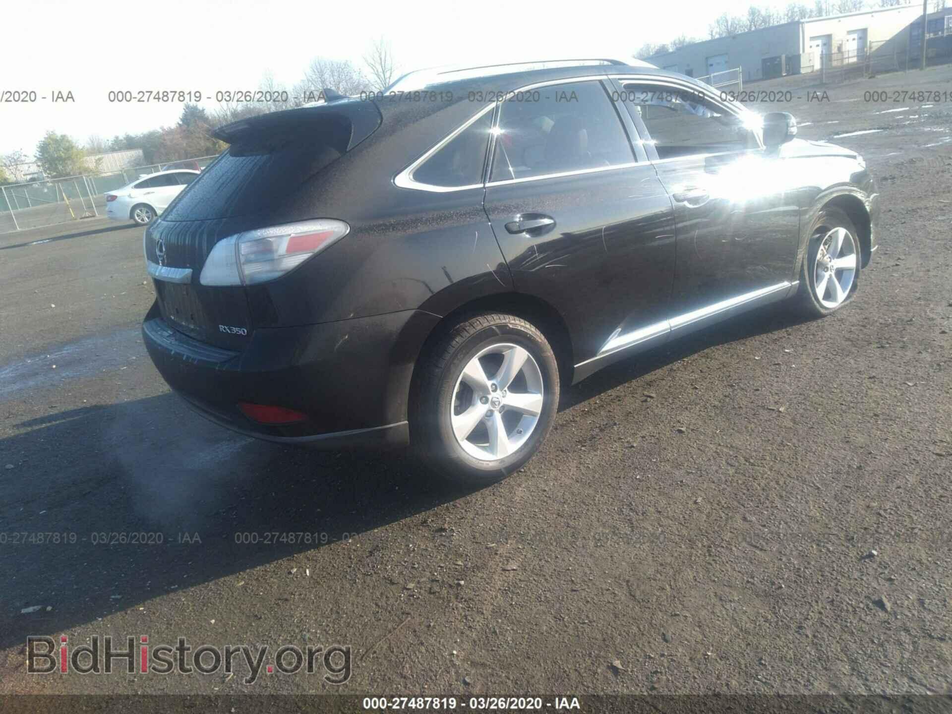 2011 LEXUS RX - VIN: 2T2BK1BA9BC095547 - Фото 4