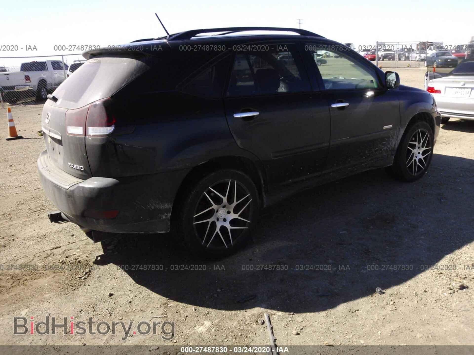 2009 LEXUS RX - VIN: 2T2GK31U79C073330 - Фото 4