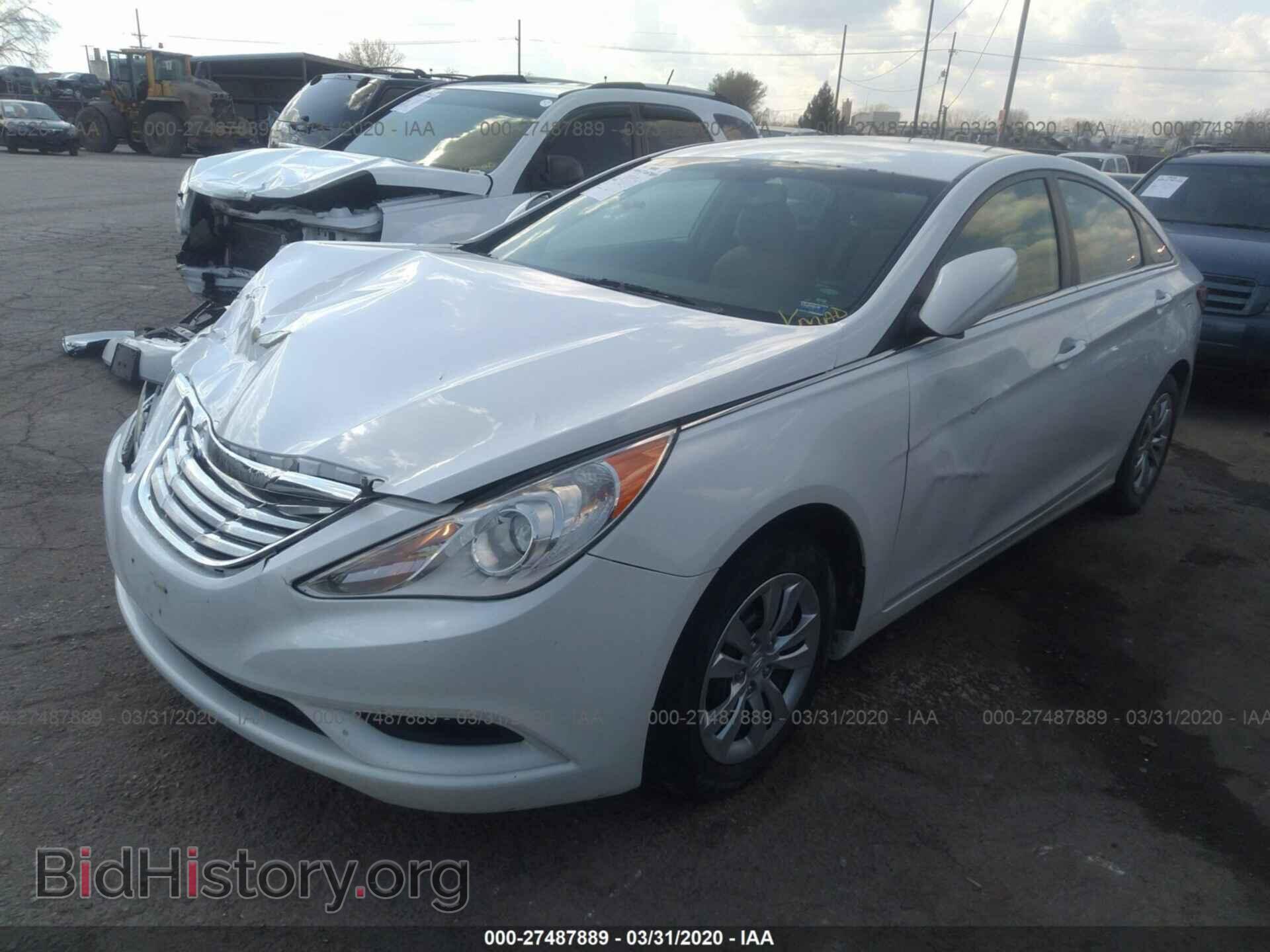 2012 HYUNDAI SONATA - VIN: 5NPEB4AC2CH322386 - Фото 2