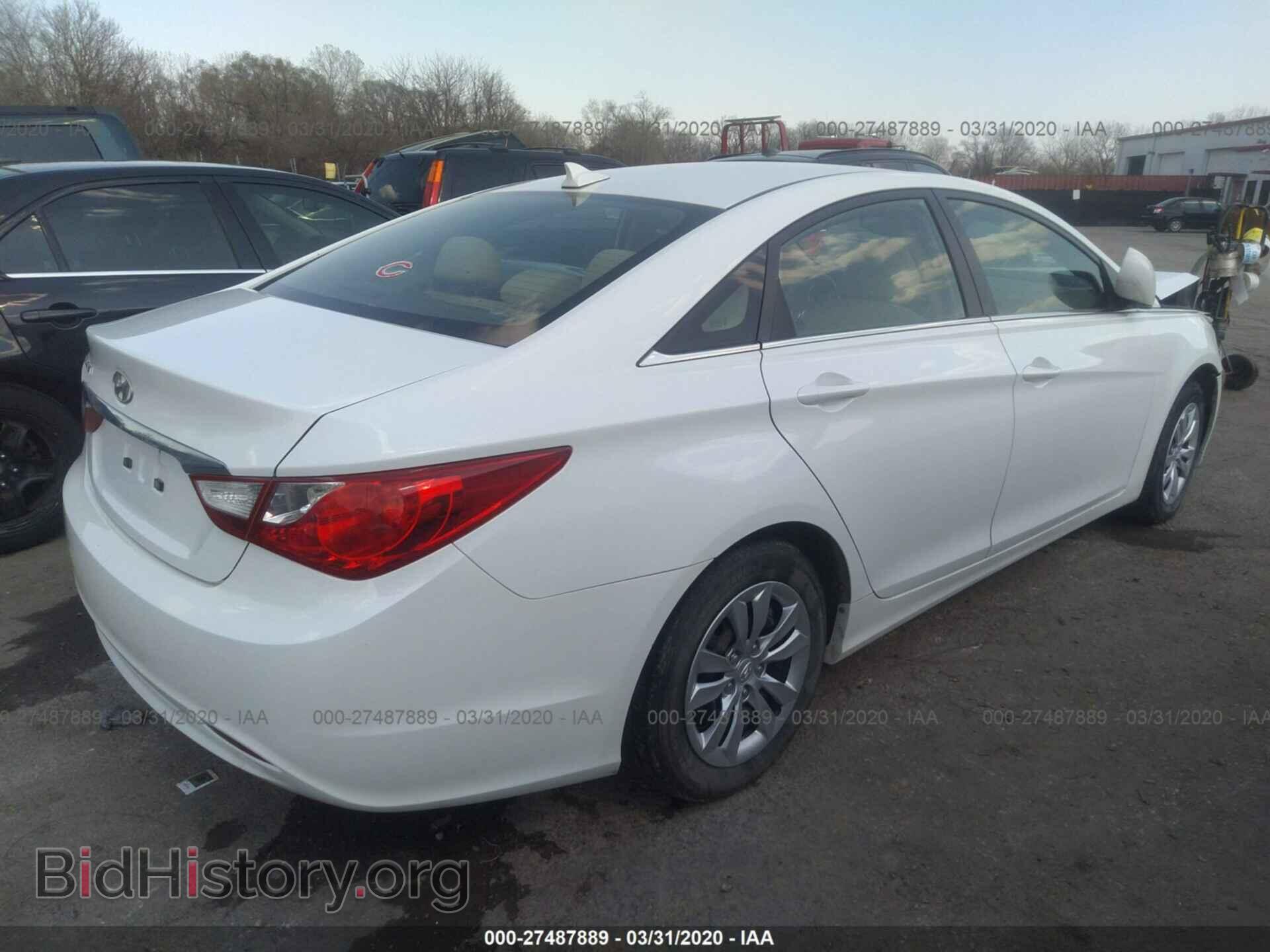2012 HYUNDAI SONATA - VIN: 5NPEB4AC2CH322386 - Фото 4