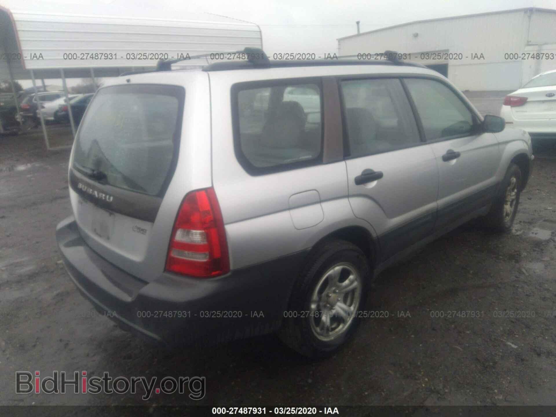 2005 SUBARU FORESTER - VIN: JF1SG63645H715076 - Фото 4