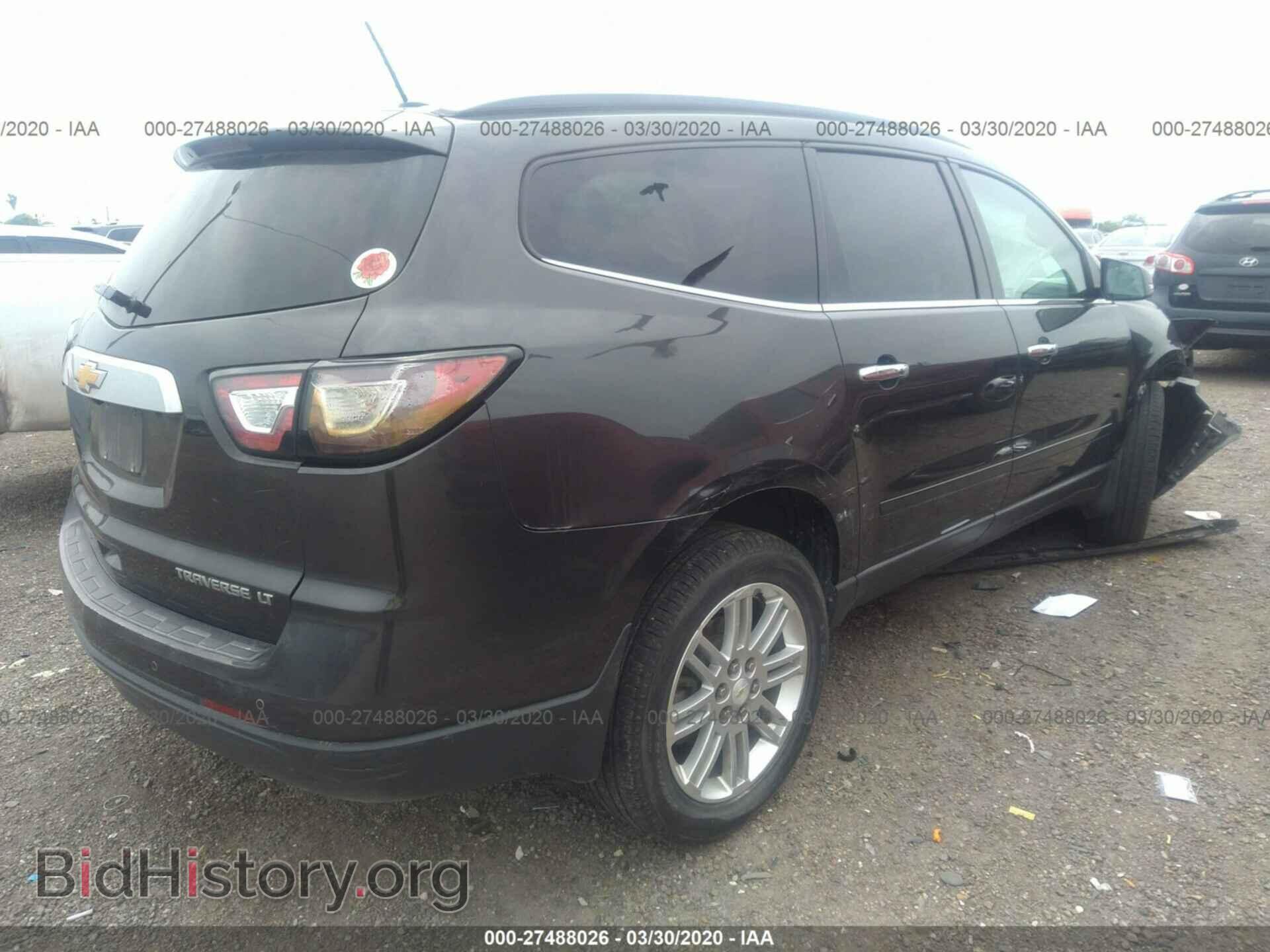 2014 CHEVROLET TRAVERSE - VIN: 1GNKRGKD7EJ297025 - Фото 4
