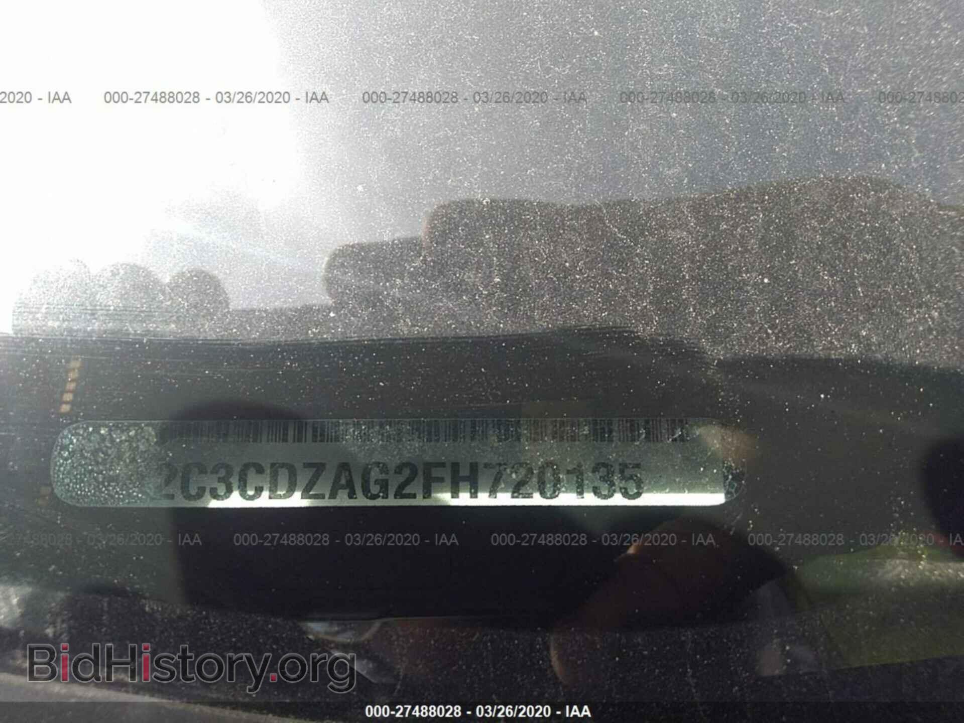 2015 DODGE CHALLENGER - VIN: 2C3CDZAG2FH720135 - Photo 9