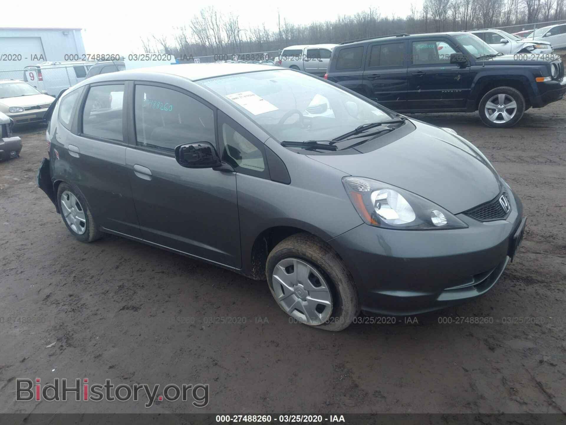 Photo JHMGE8H38DC079708 - HONDA FIT 2013
