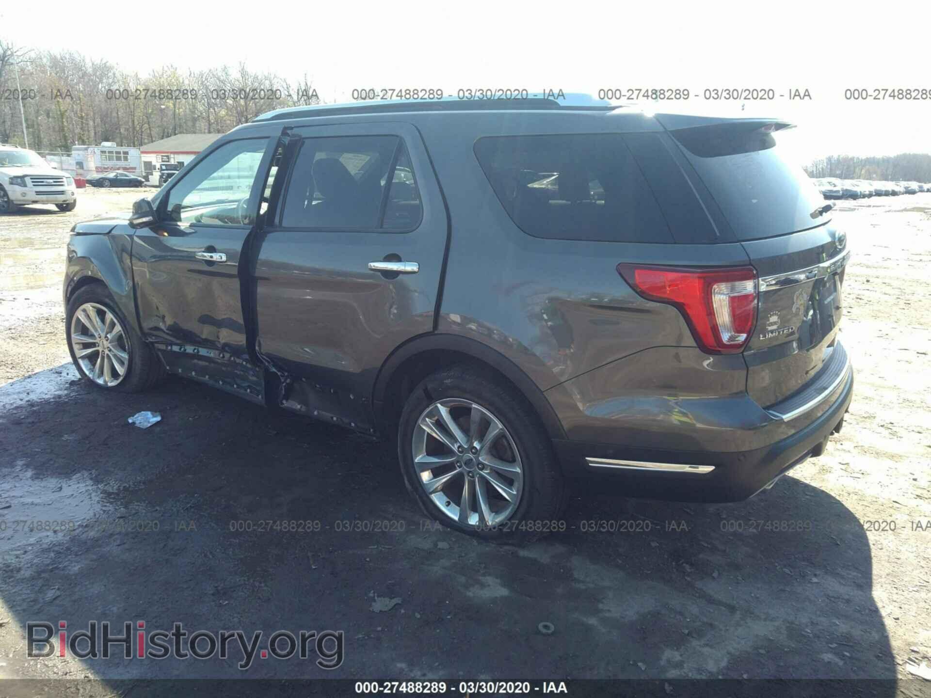 2018 FORD EXPLORER - VIN: 1FM5K8F80JGB85666 - Фото 3