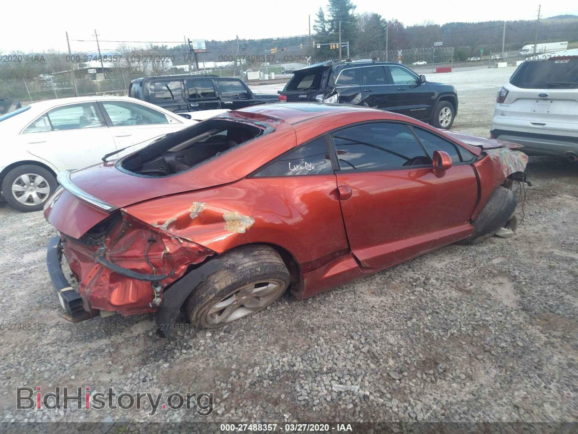 2006 MITSUBISHI ECLIPSE - VIN: 4A3AK24FX6E006311 - Фото 4