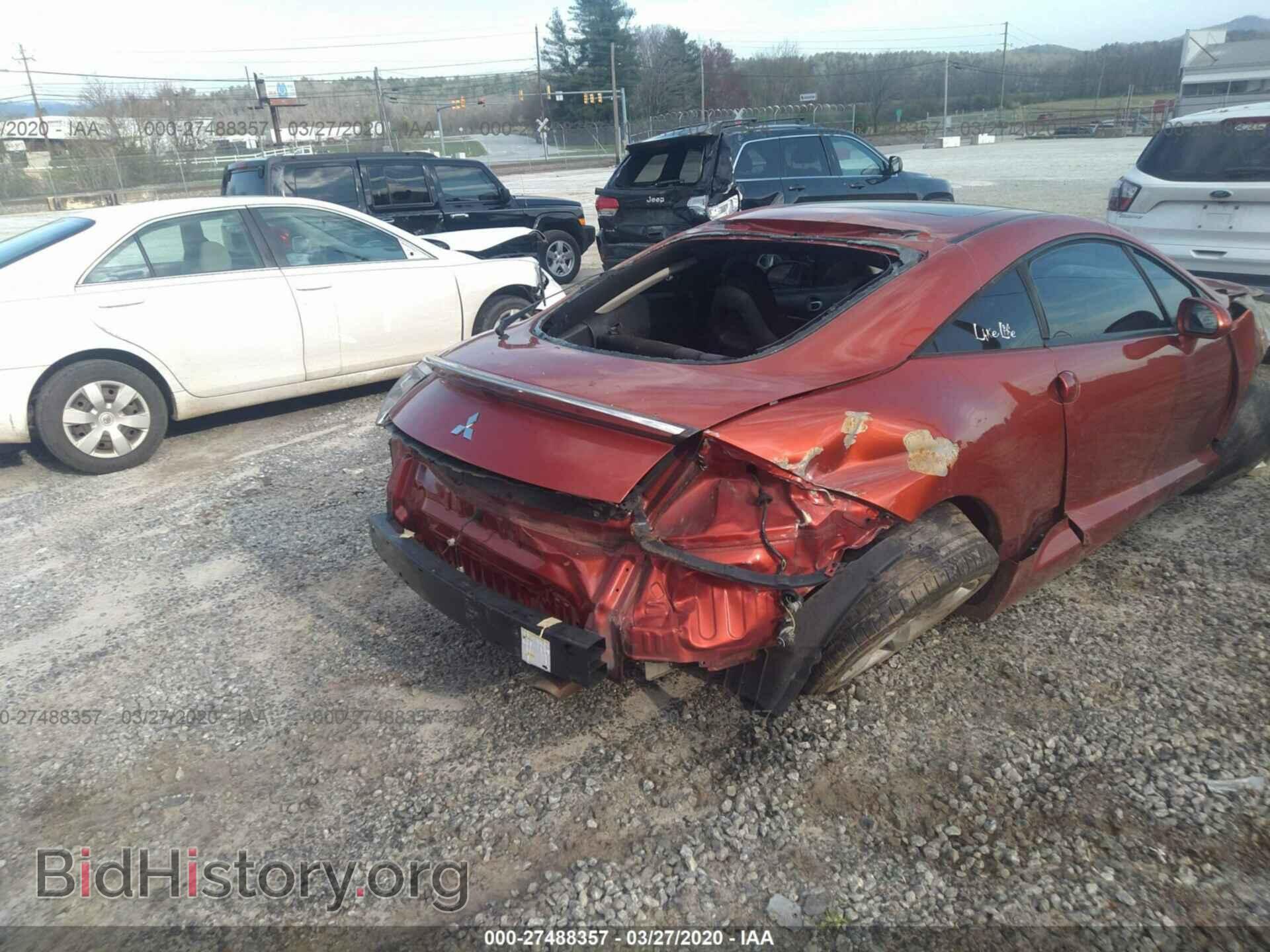 2006 MITSUBISHI ECLIPSE - VIN: 4A3AK24FX6E006311 - Фото 6