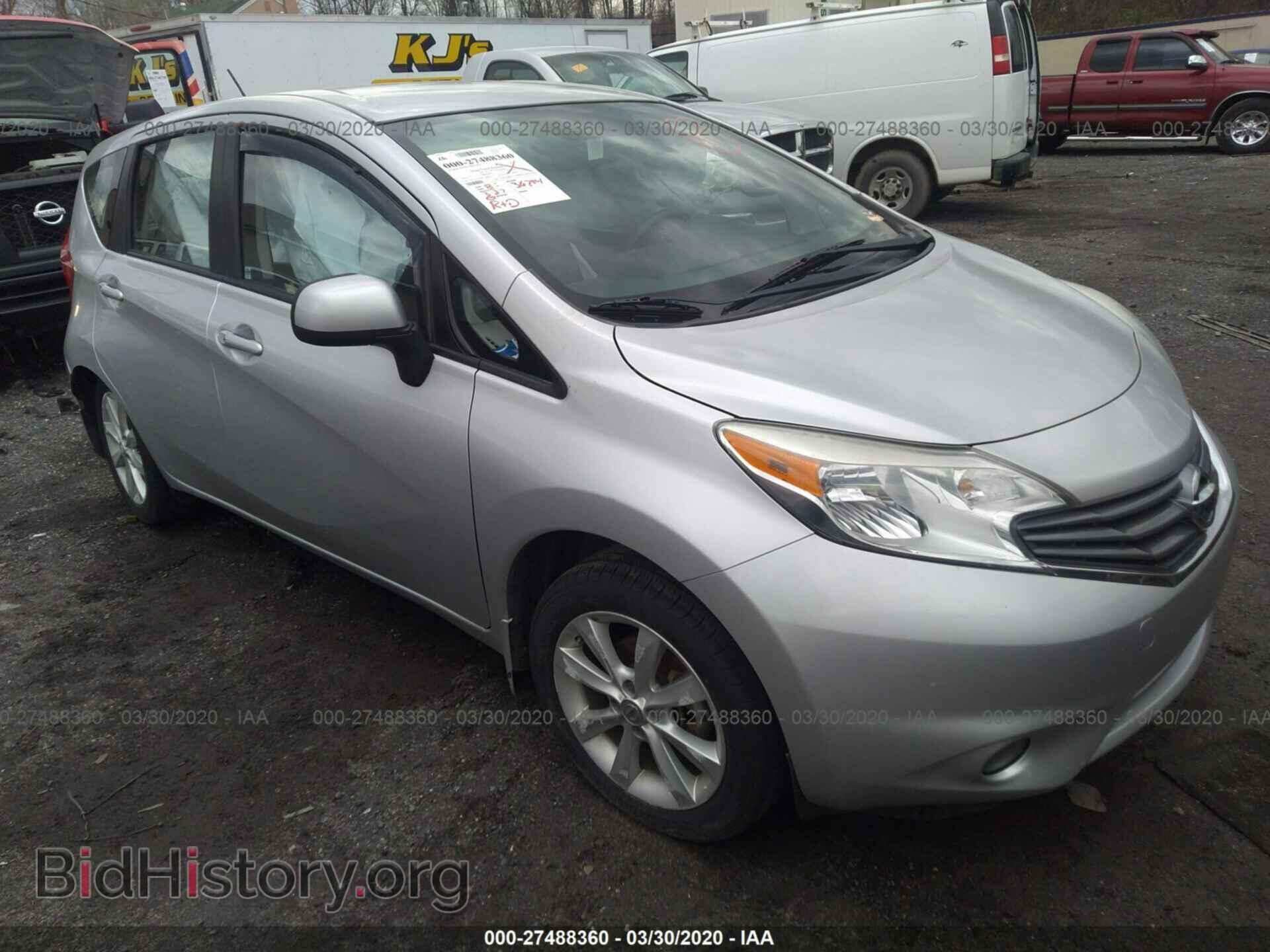 Фотография 3N1CE2CP0EL398665 - NISSAN VERSA NOTE 2014
