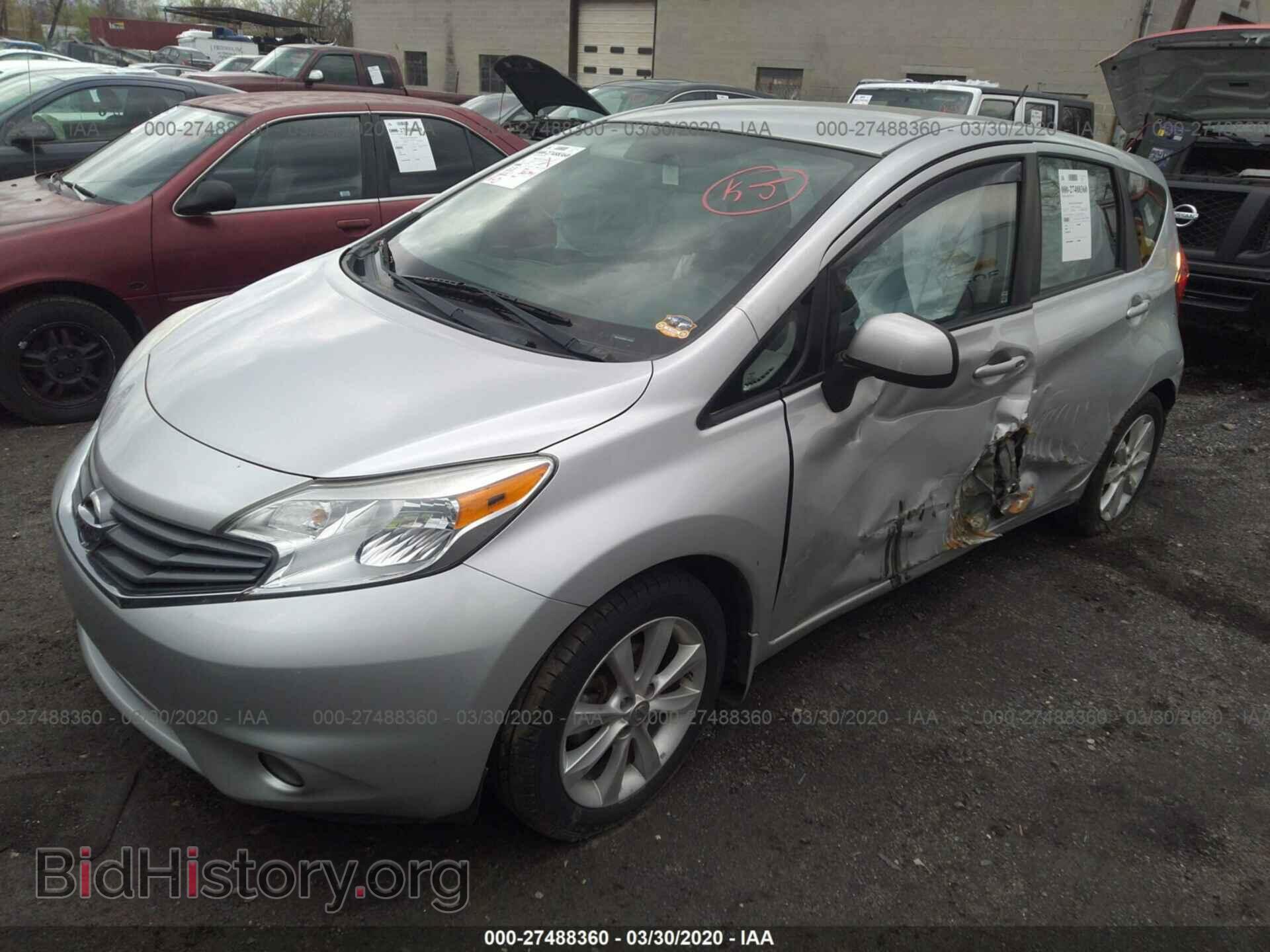 2014 NISSAN VERSA NOTE - VIN: 3N1CE2CP0EL398665 - Фото 2