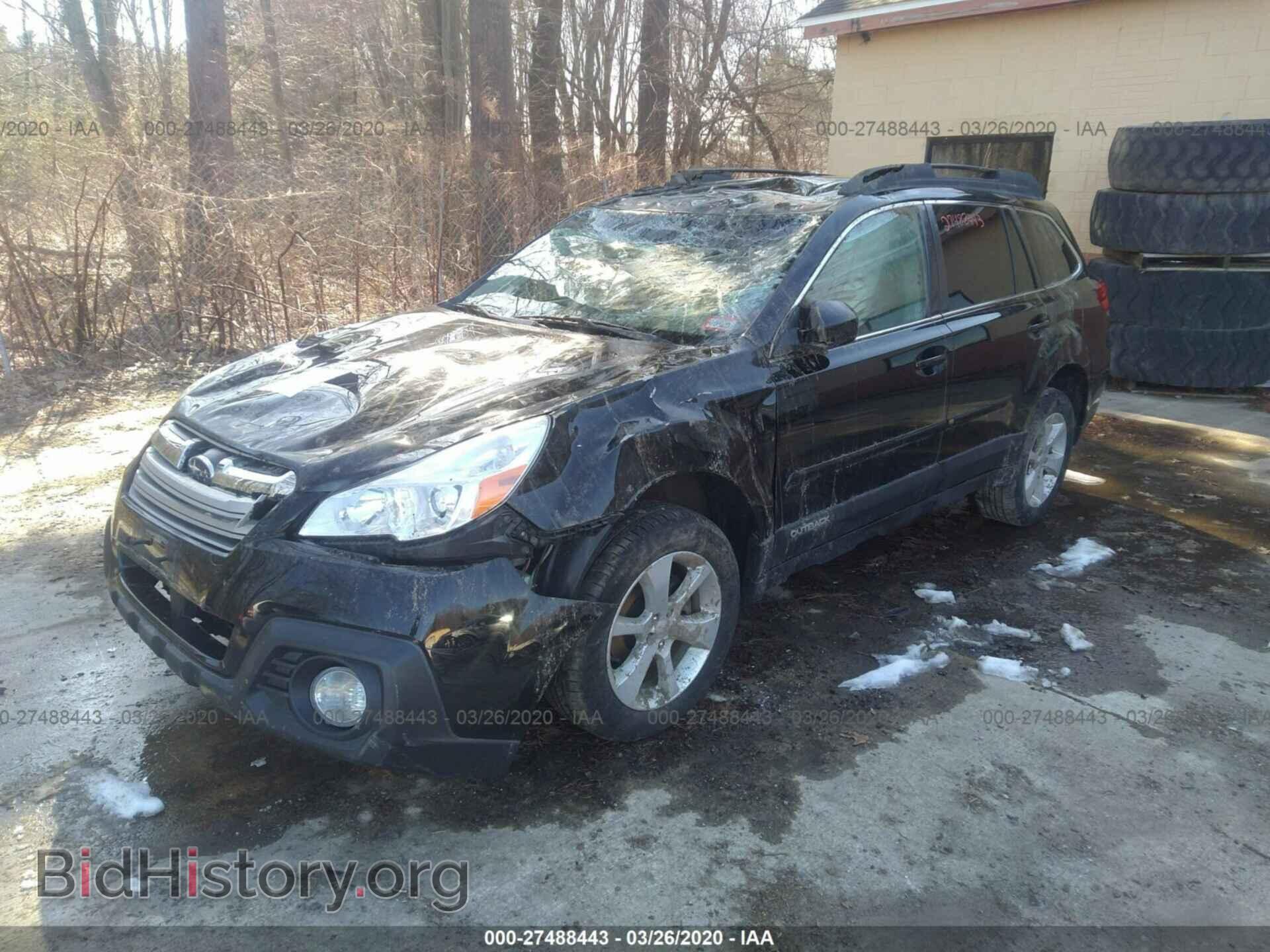 2014 SUBARU OUTBACK - VIN: 4S4BRBCC2E3312970 - Фото 2