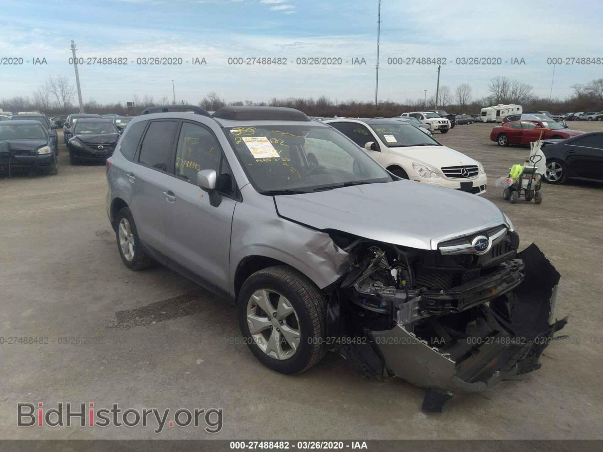 Фотография JF2SJAFC2FH516112 - SUBARU FORESTER 2015