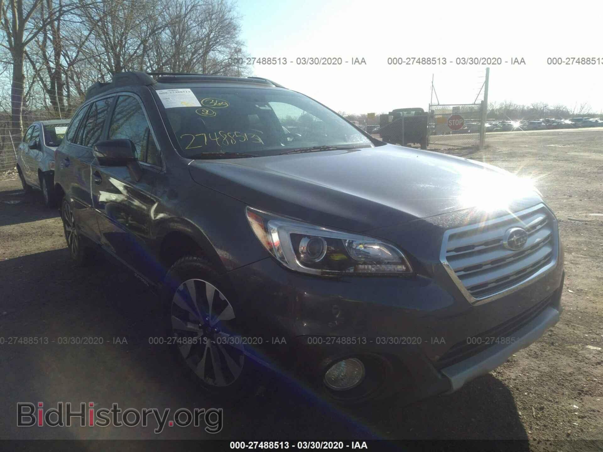 Photo 4S4BSBNC4F3229219 - SUBARU OUTBACK 2015