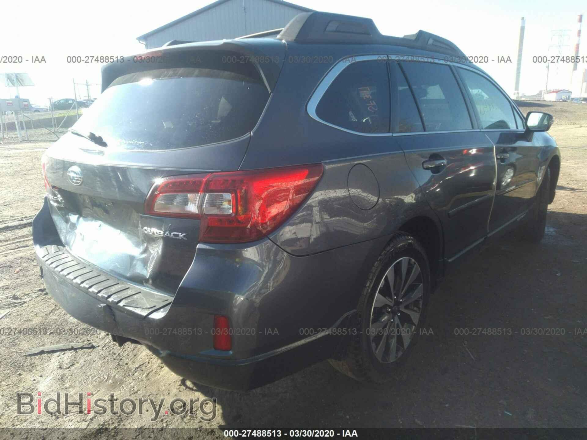2015 SUBARU OUTBACK - VIN: 4S4BSBNC4F3229219 - Фото 4