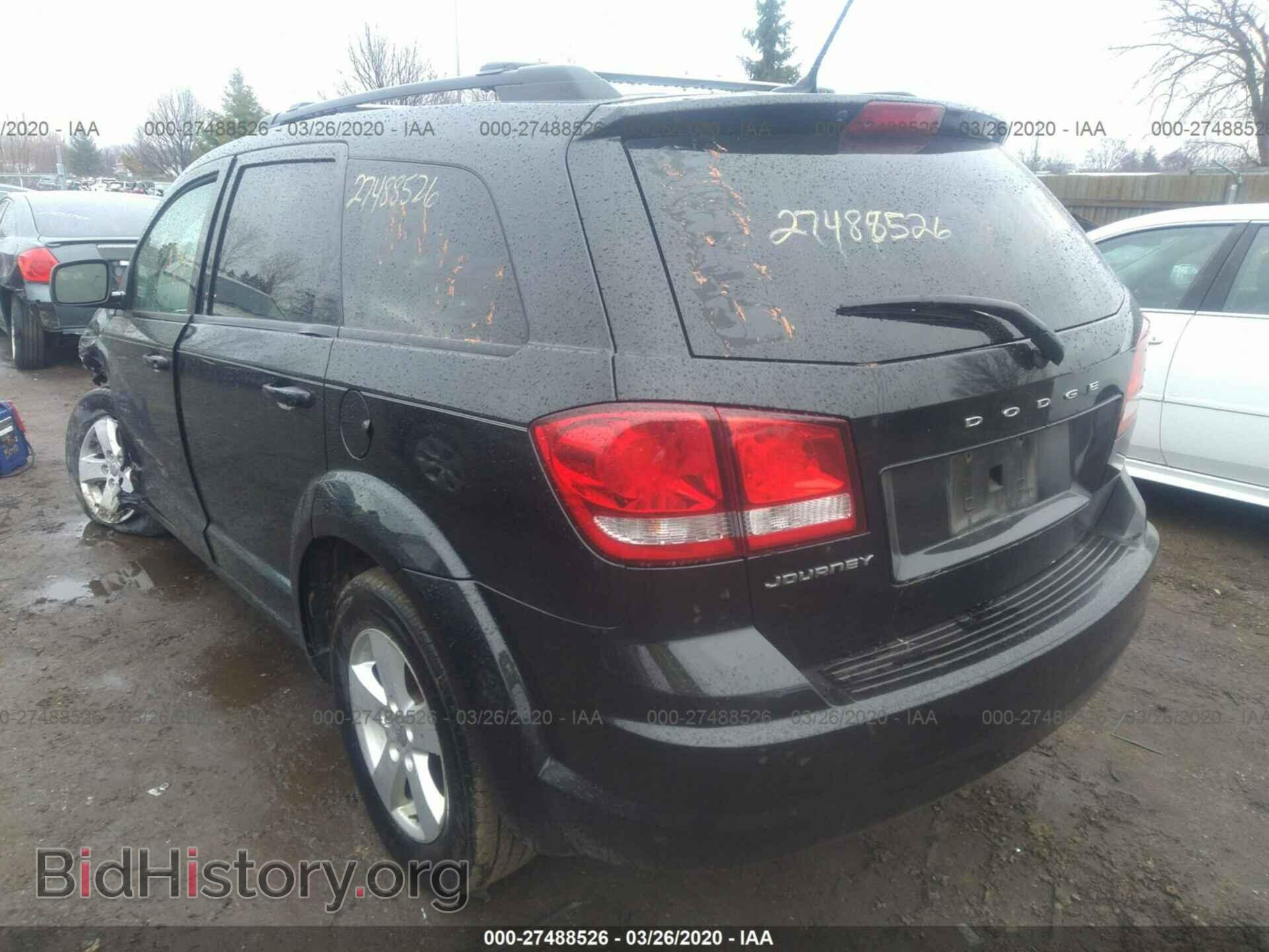 2013 DODGE JOURNEY - VIN: 3C4PDCAB7DT547649 - Фото 3