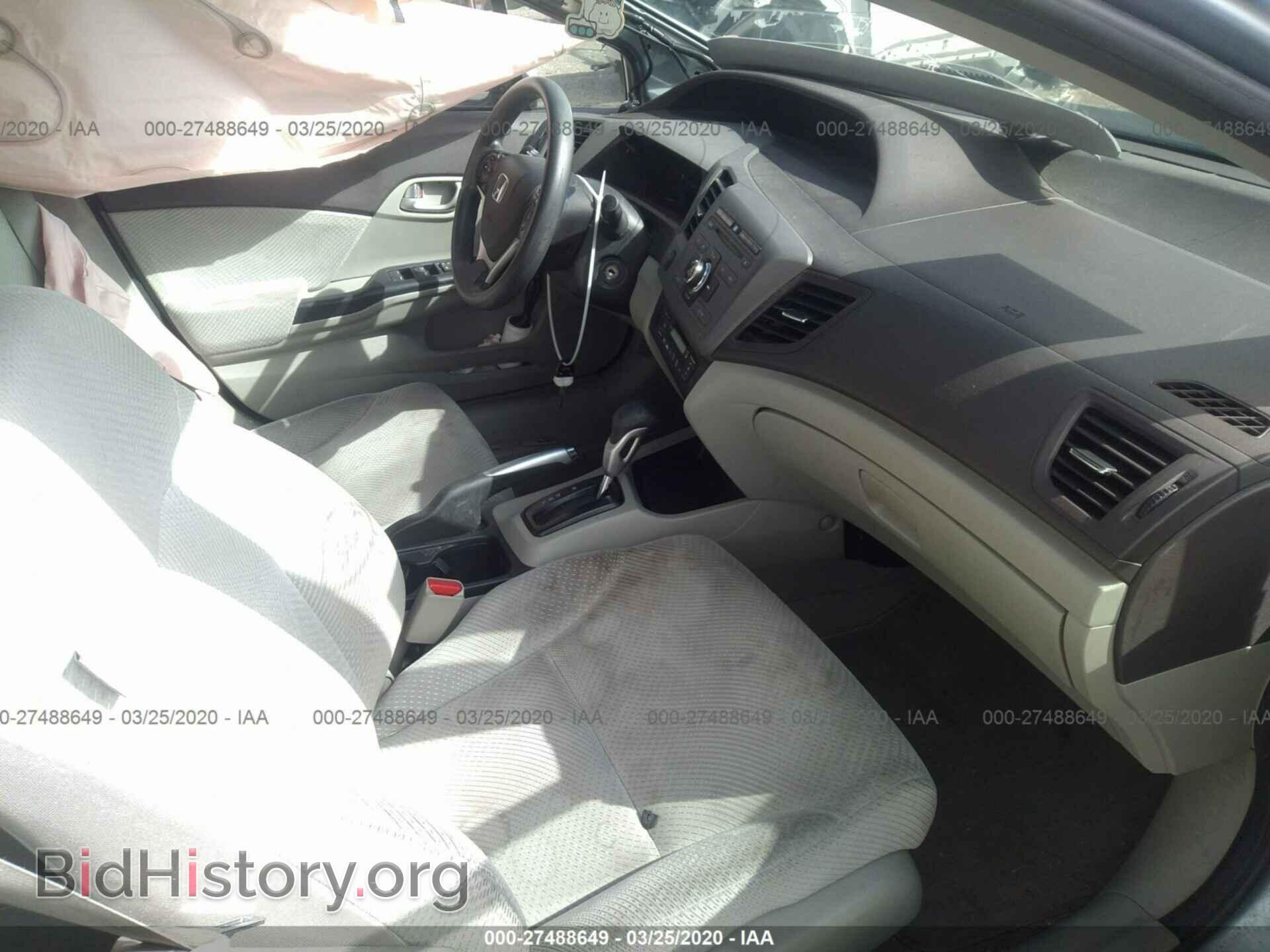 2012 HONDA CIVIC - VIN: JHMFB4F2XCS000020 - Фото 5
