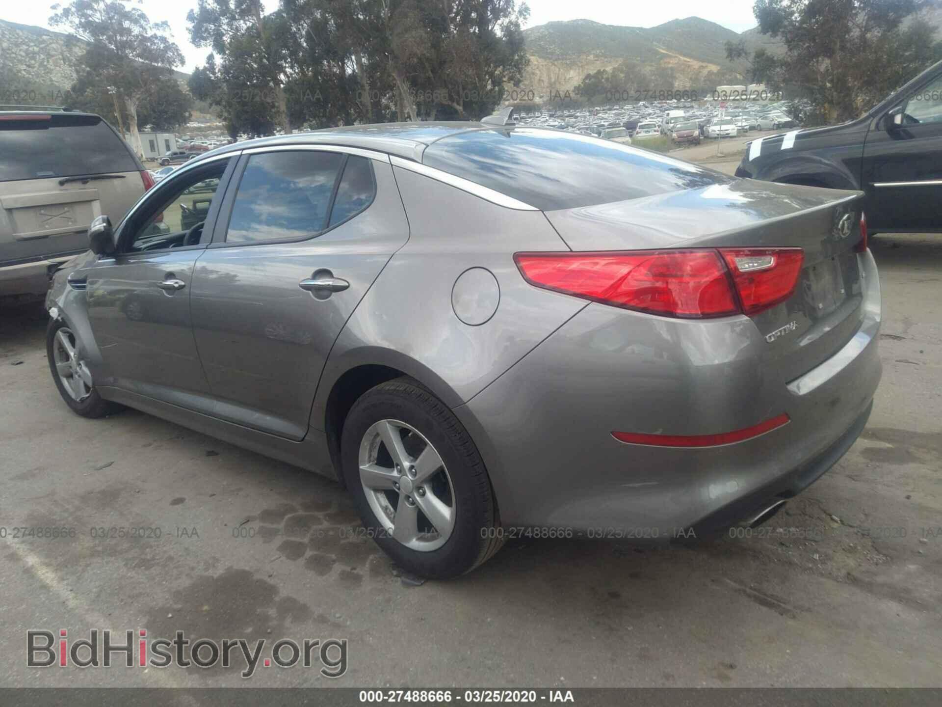 2014 KIA OPTIMA - VIN: 5XXGM4A74EG331434 - Фото 3